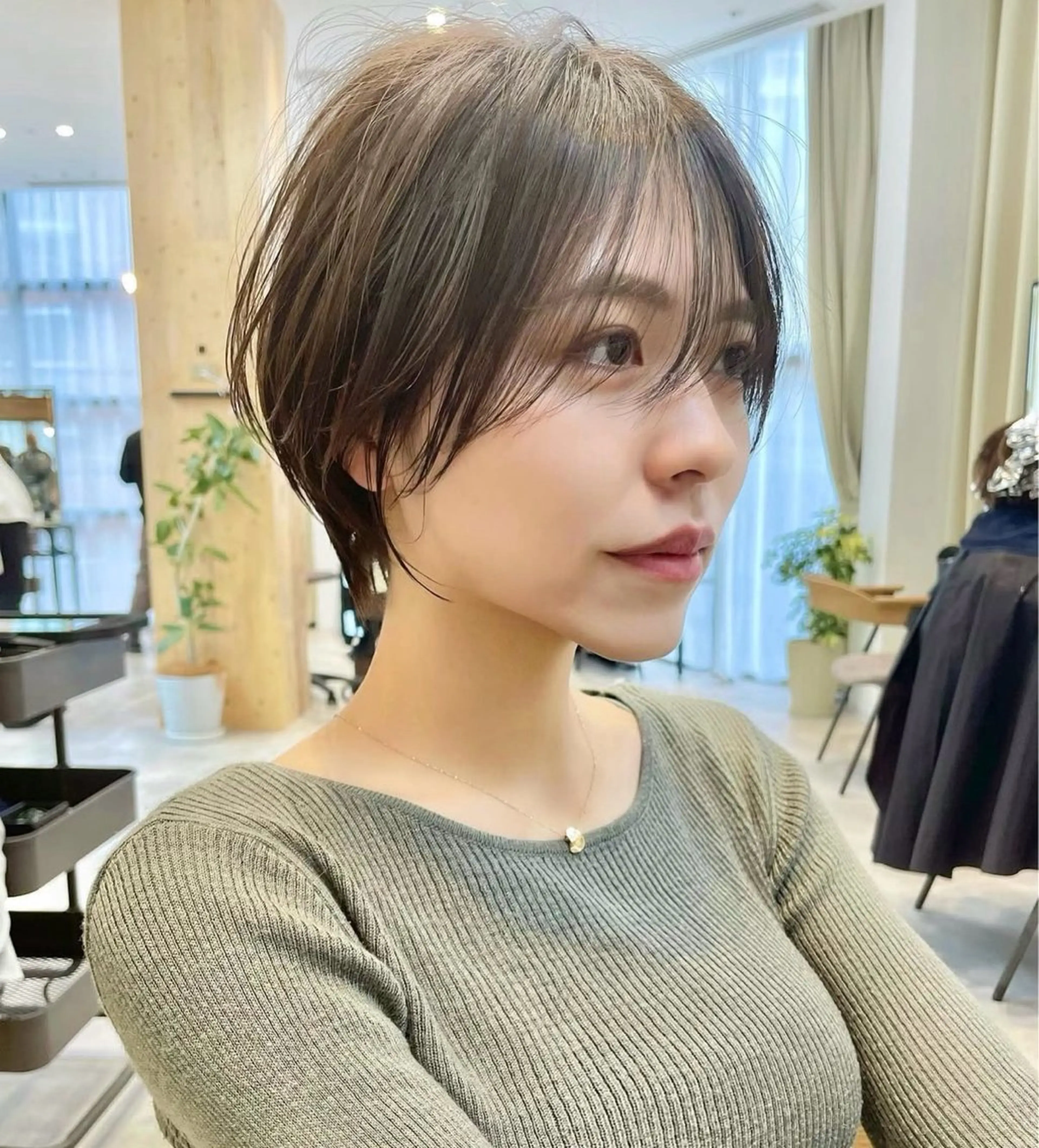 🫧前髪のお悩み解決🫧【前髪、顔まわり縮毛矯正】＋【カット】11,000→4,4000円【ショートカット限定】の写真