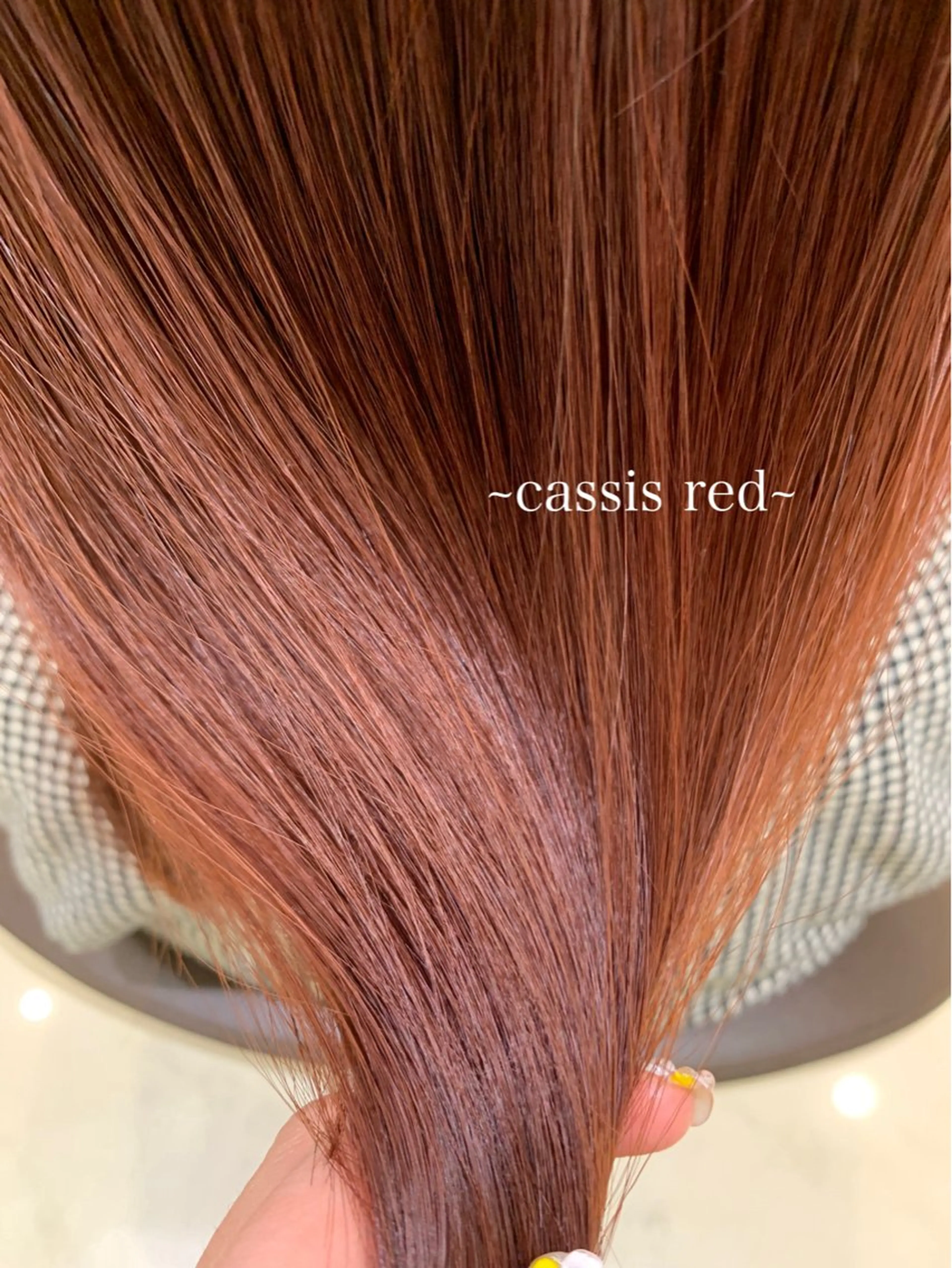 セミロング カラー Dears 香芝店所属・関 優希のヘアスタイル