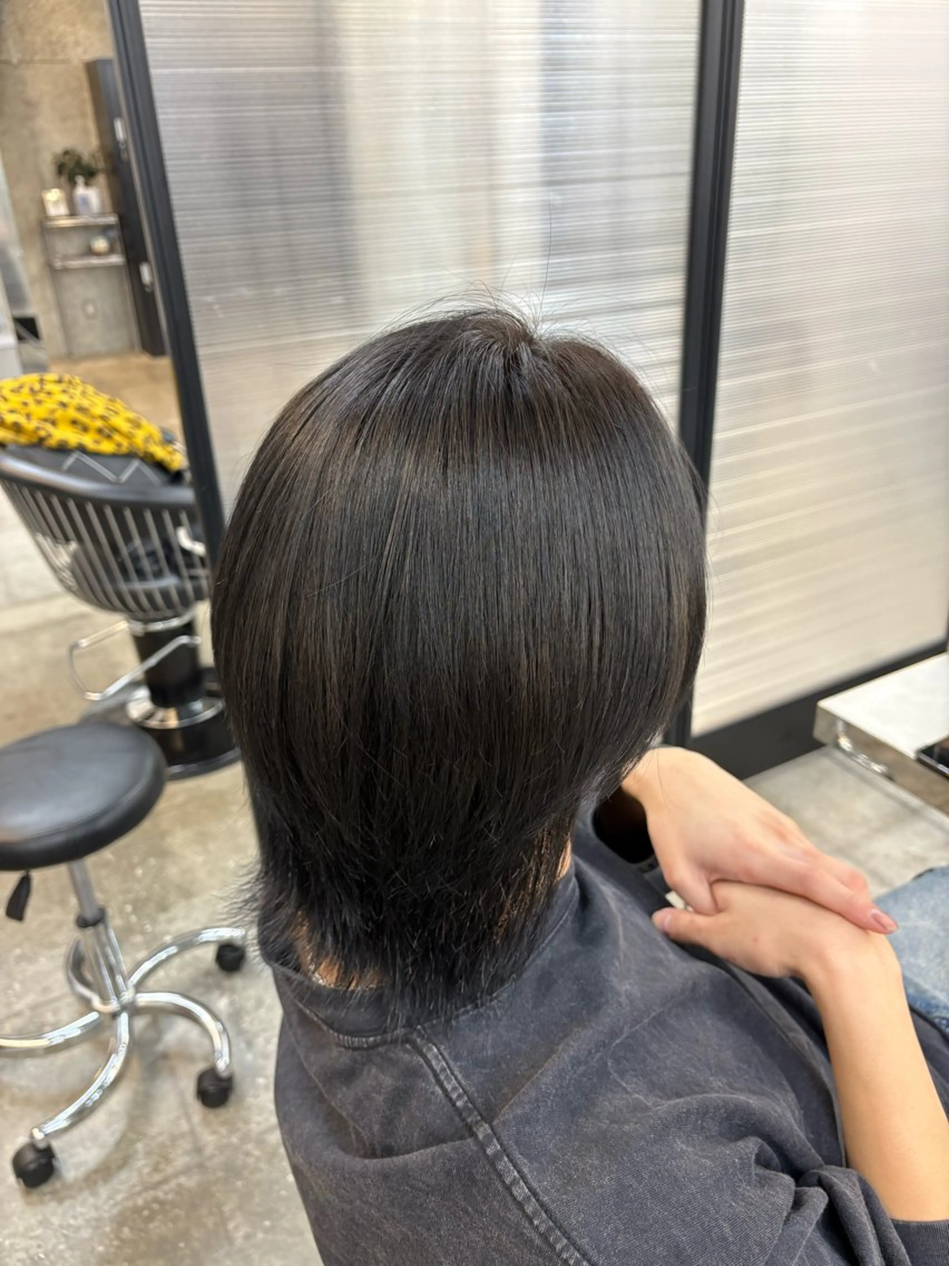 カラー 縮毛矯正/ 豊島怜のヘアスタイル