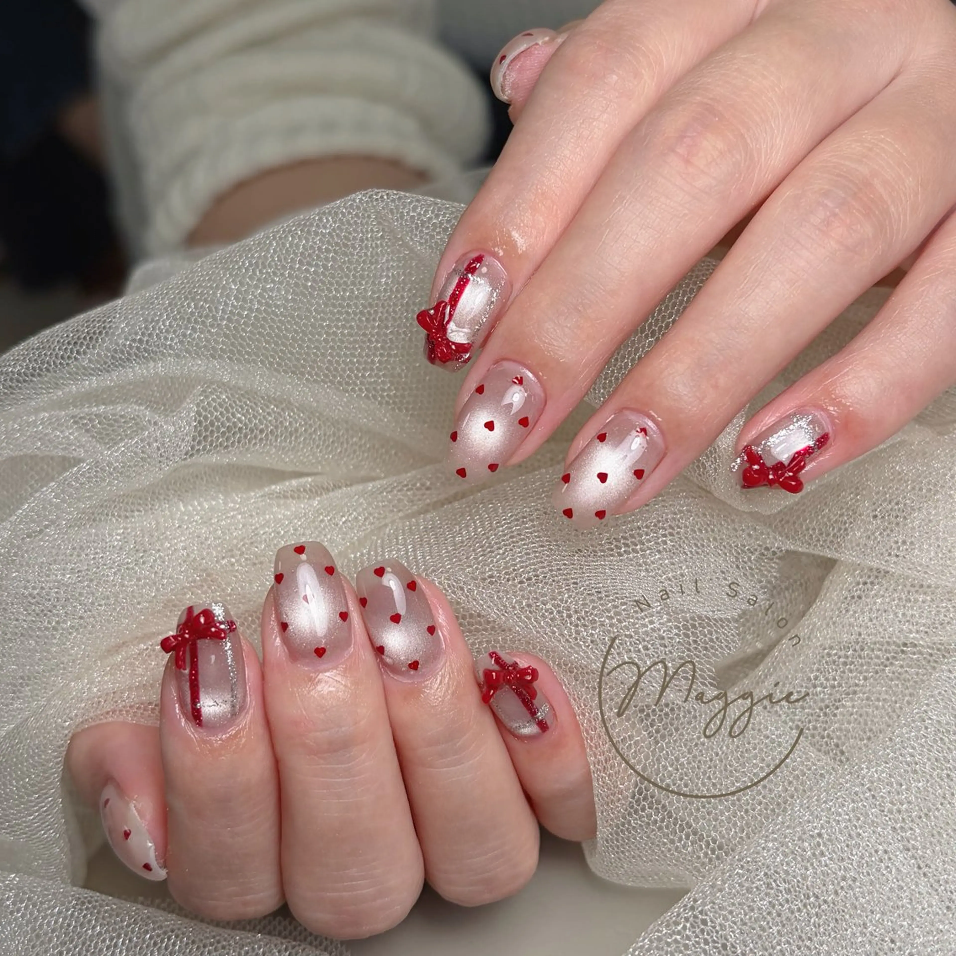 ネイル マグネットネイル Maggie りな.(モデル募集のネイルデザイン