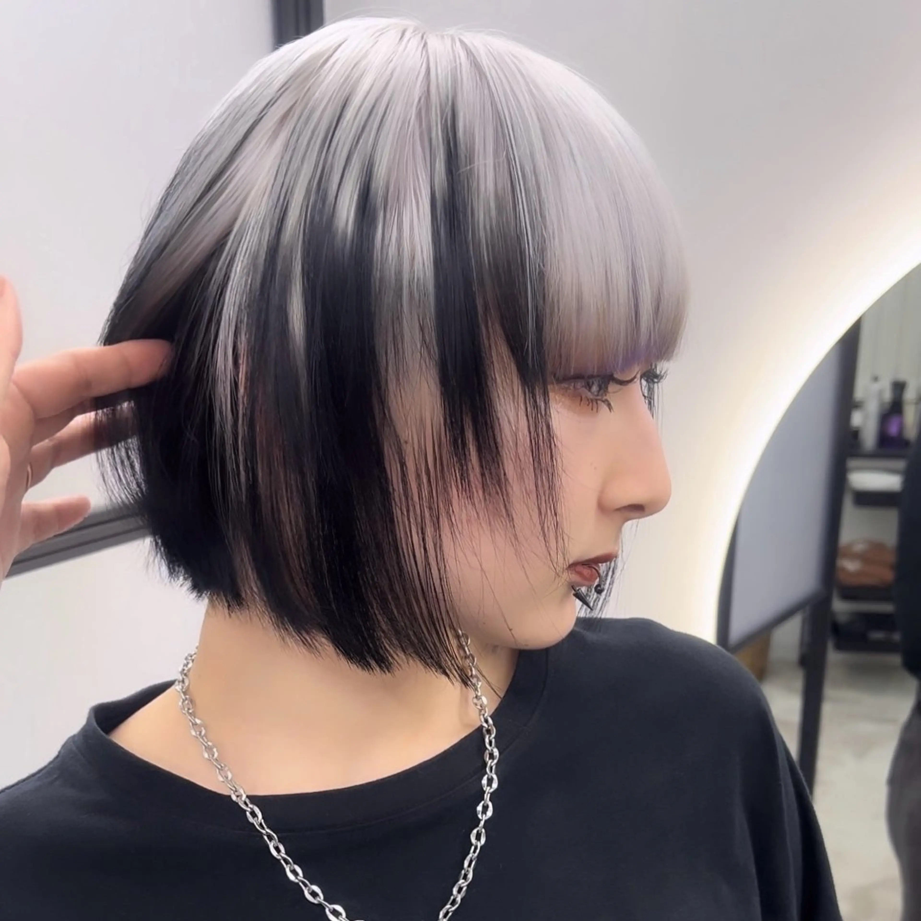 ミディアム カラー ヘアカラー Ren. 🦋デザインカラーのヘアスタイル