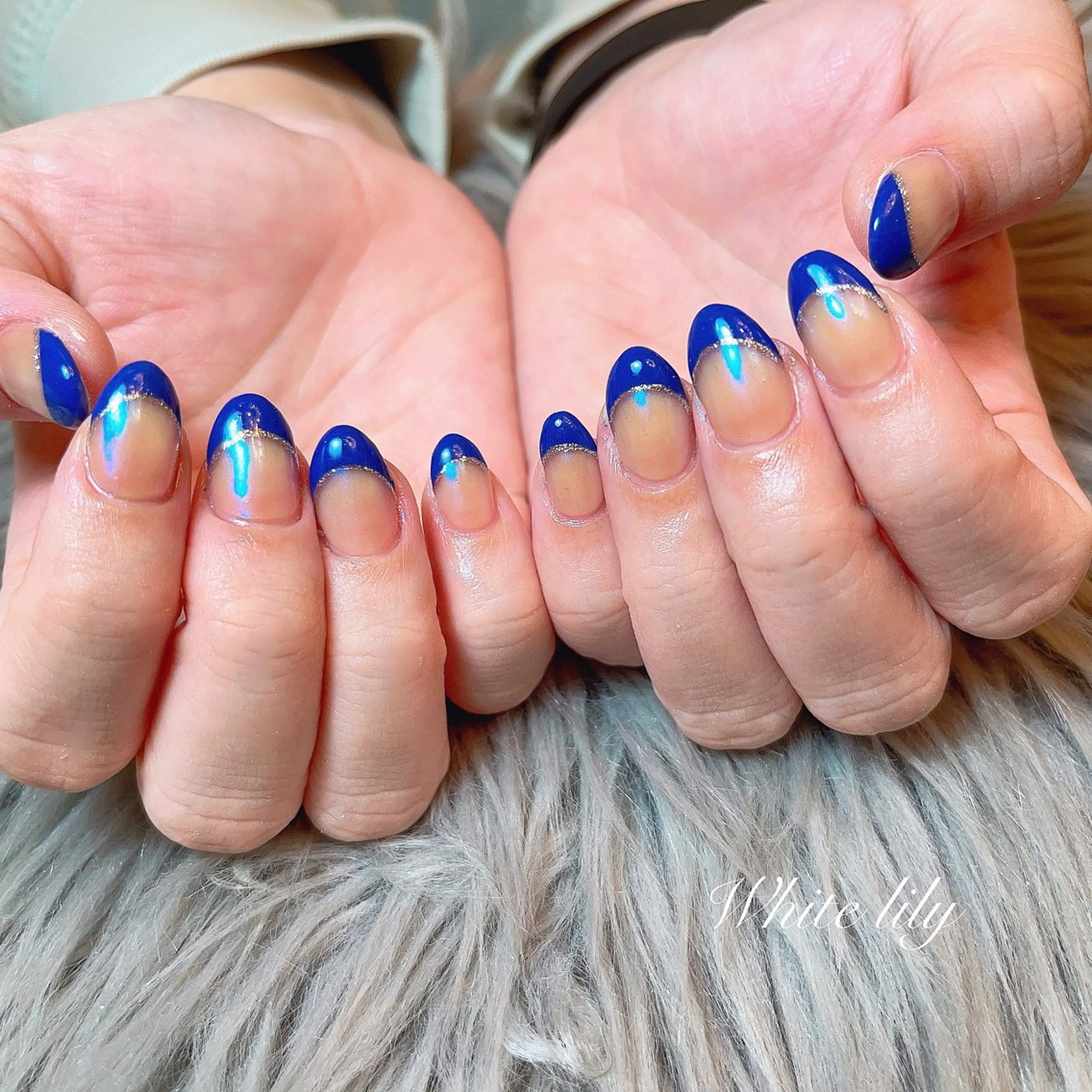 ネイル ハンドネイル White lily所属・牧田 雅世のネイルデザイン