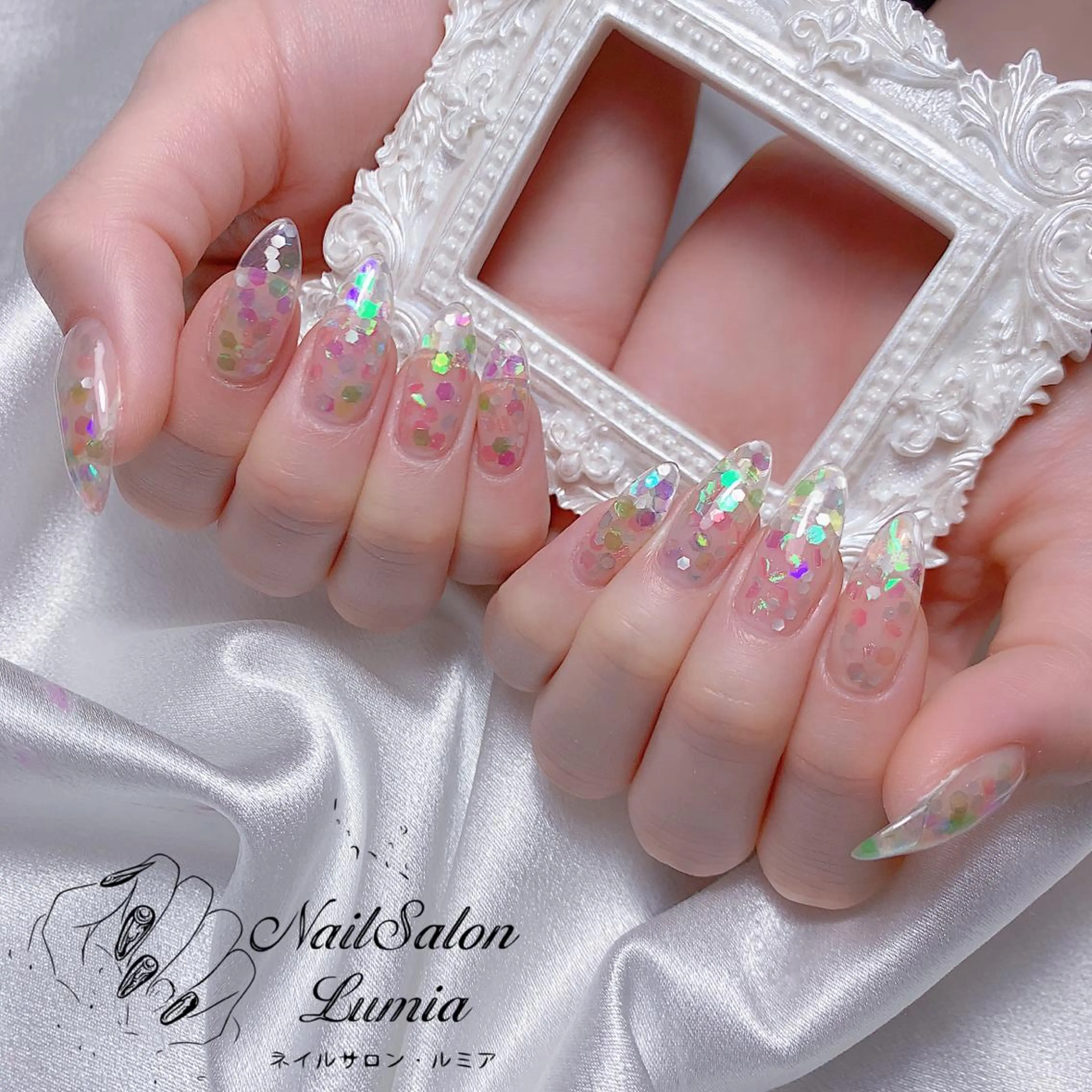 ネイル ハンドネイル ネイルサロン ルミア Lumia 店長のネイルデザイン