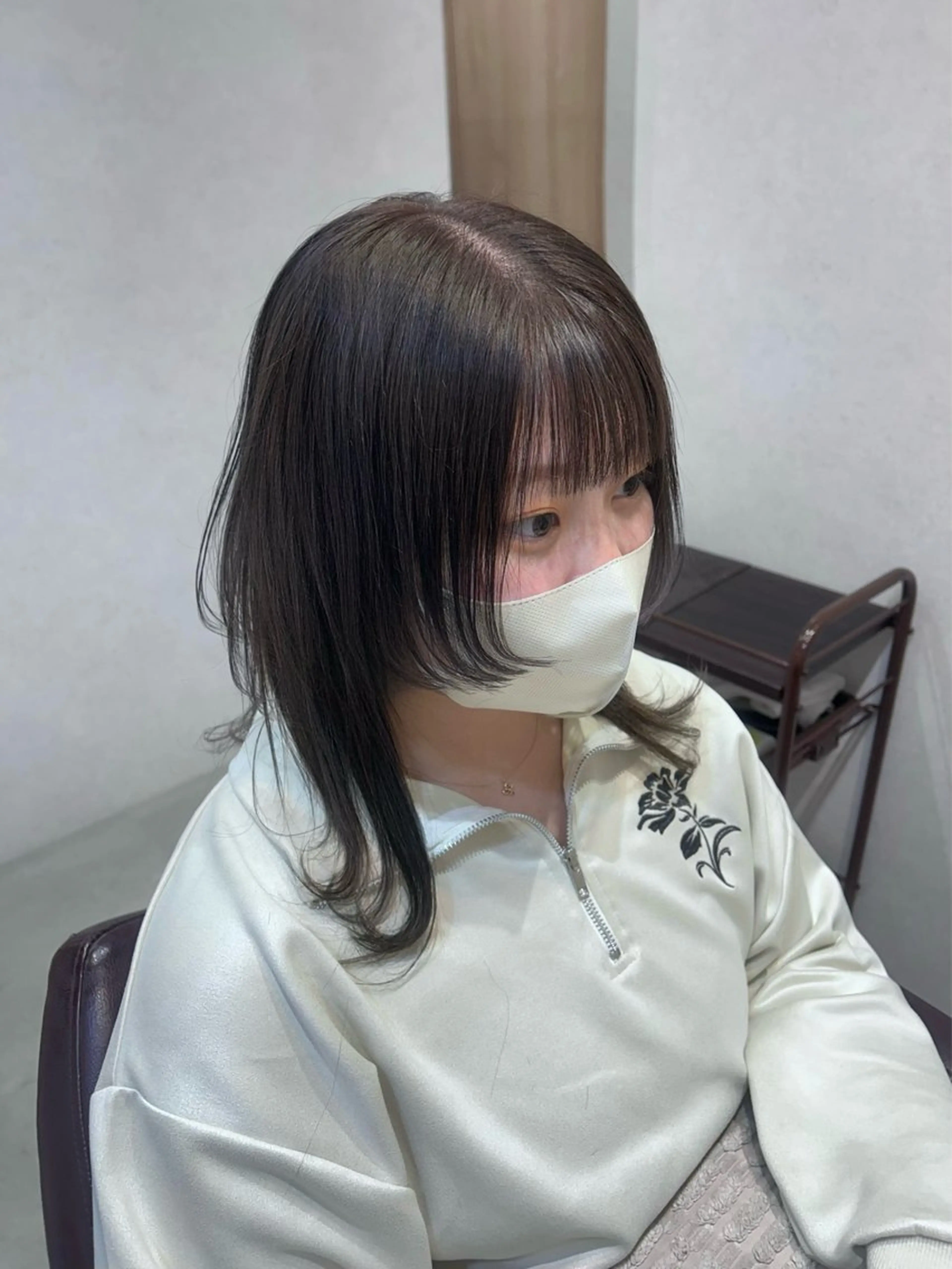 セミロング mao艶カラー🎀 カット/お洒落ヘアのヘアスタイル