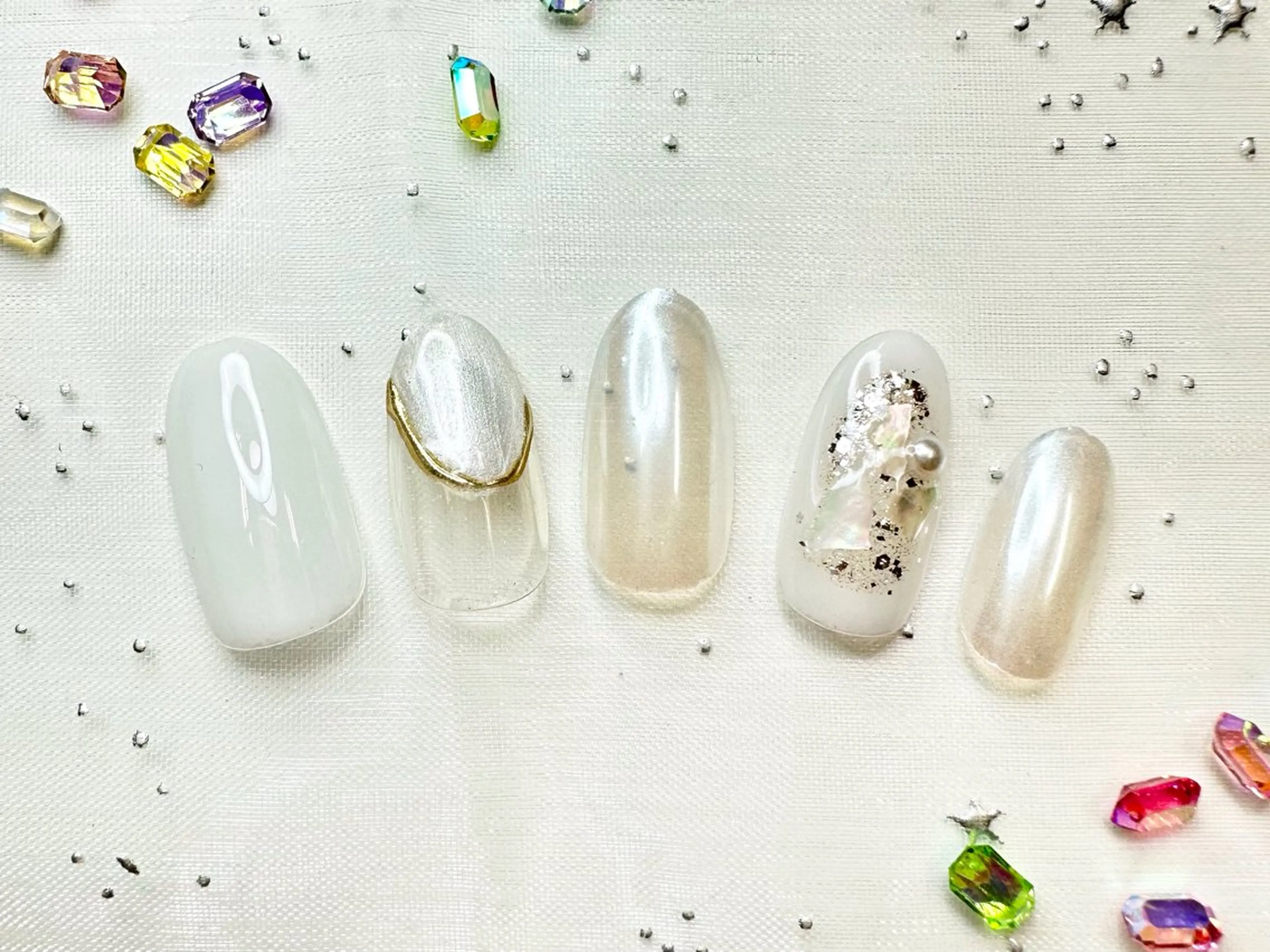 ネイル ネイルPetit Ribbonのネイルデザイン