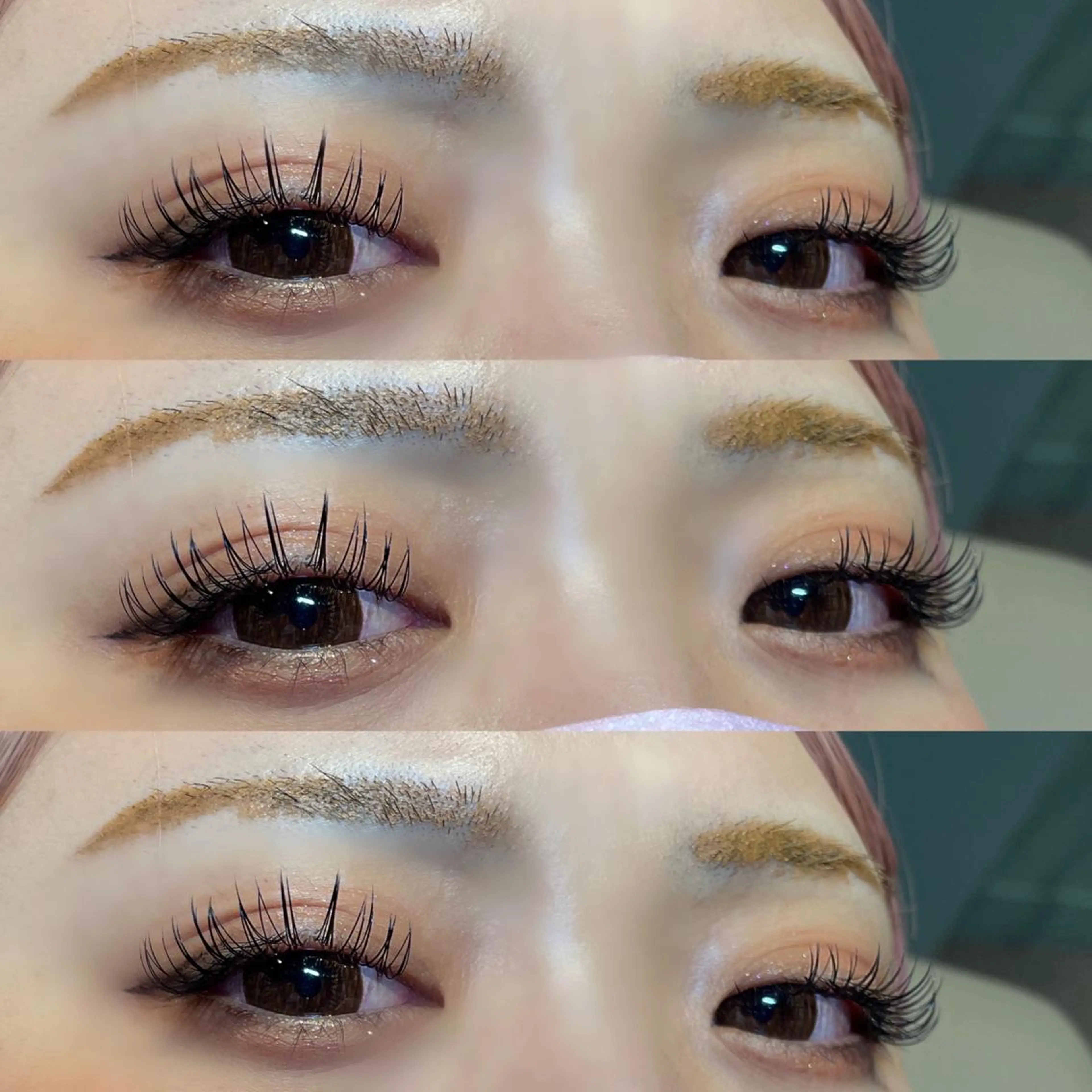 マツエク・マツパ キュート マツエク LILY 猪瀬 ෆ‪ 上下エク/パリ/束感のマツエク・マツパデザイン