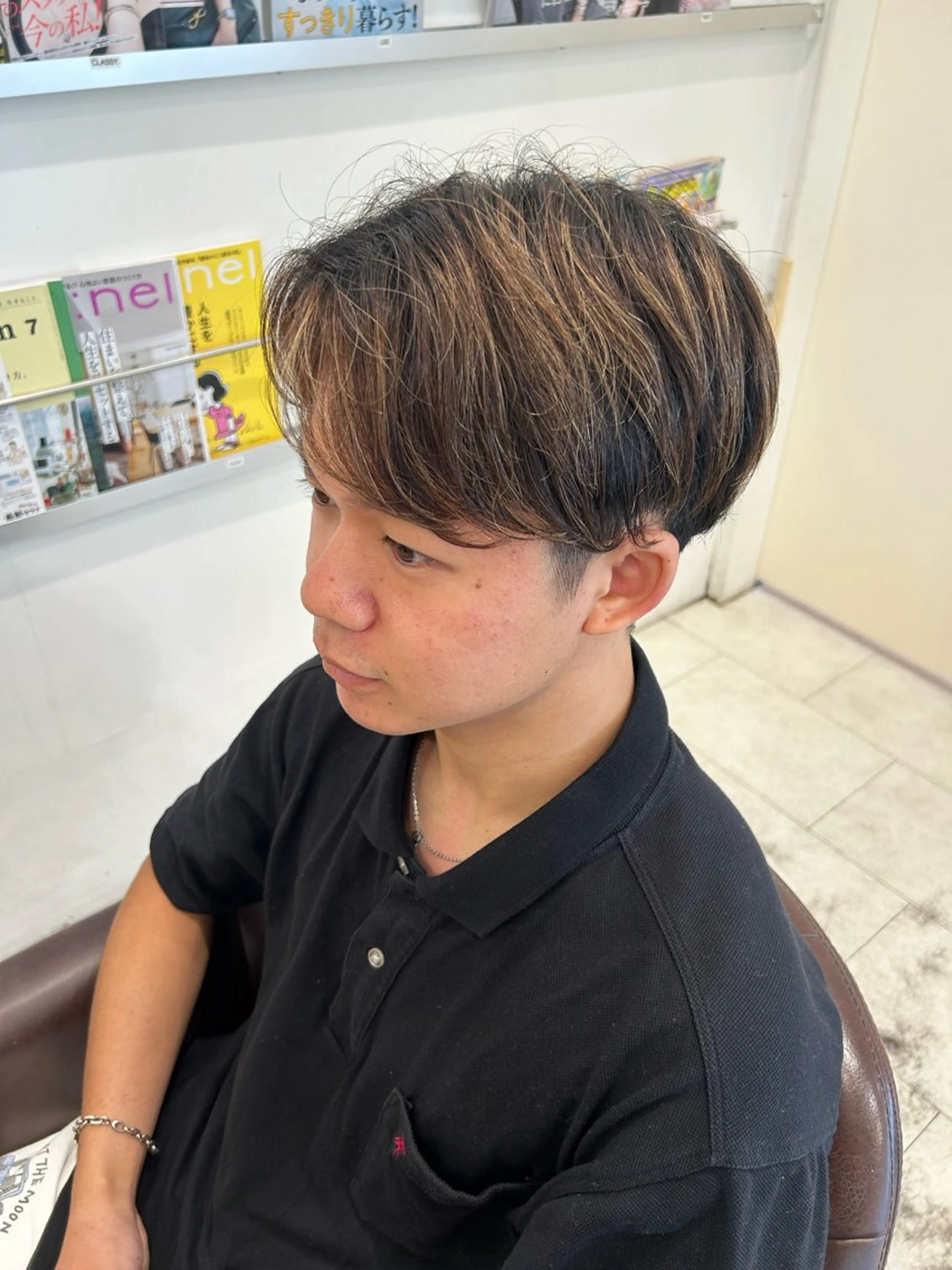 メンズ 冨田 綾のヘアスタイル