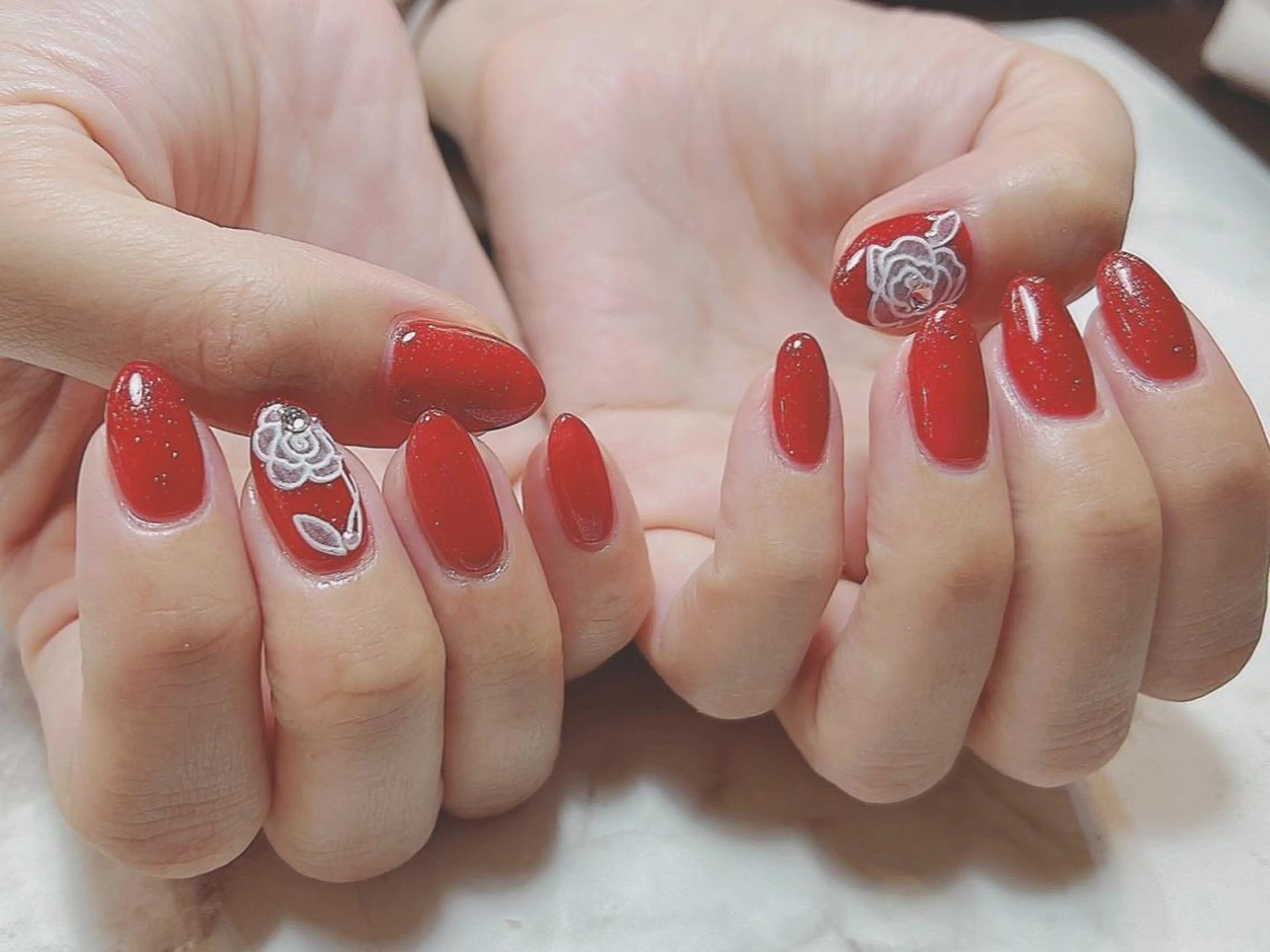 ネイル アートネイル 持ち込み ハンドネイル Nailist Honamiのネイルデザイン