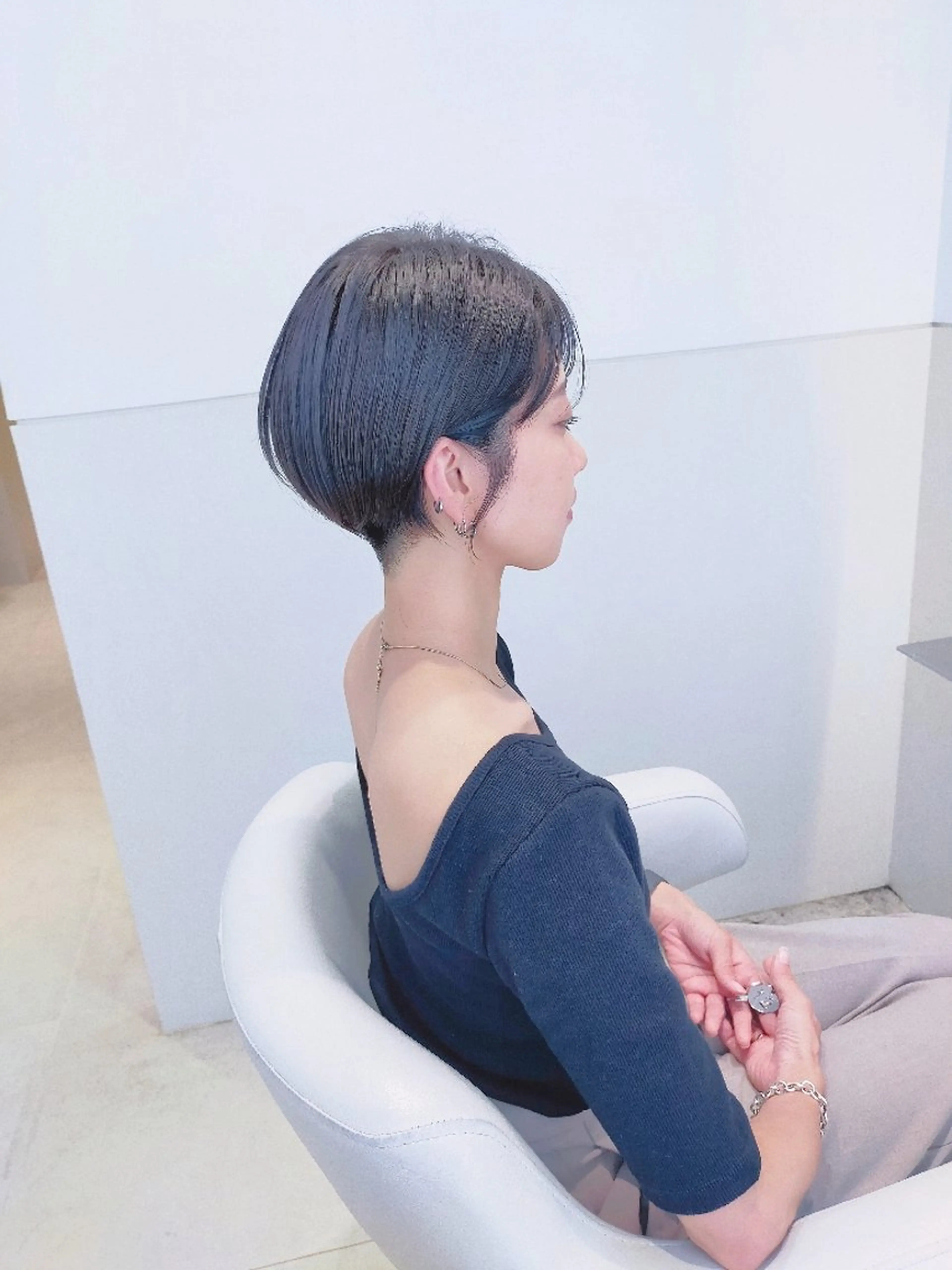 ショート カラー ブルーカラー ショートヘア カット ヘアカラー ショート&ボブなら お任せ✨中野 真二のヘアスタイル