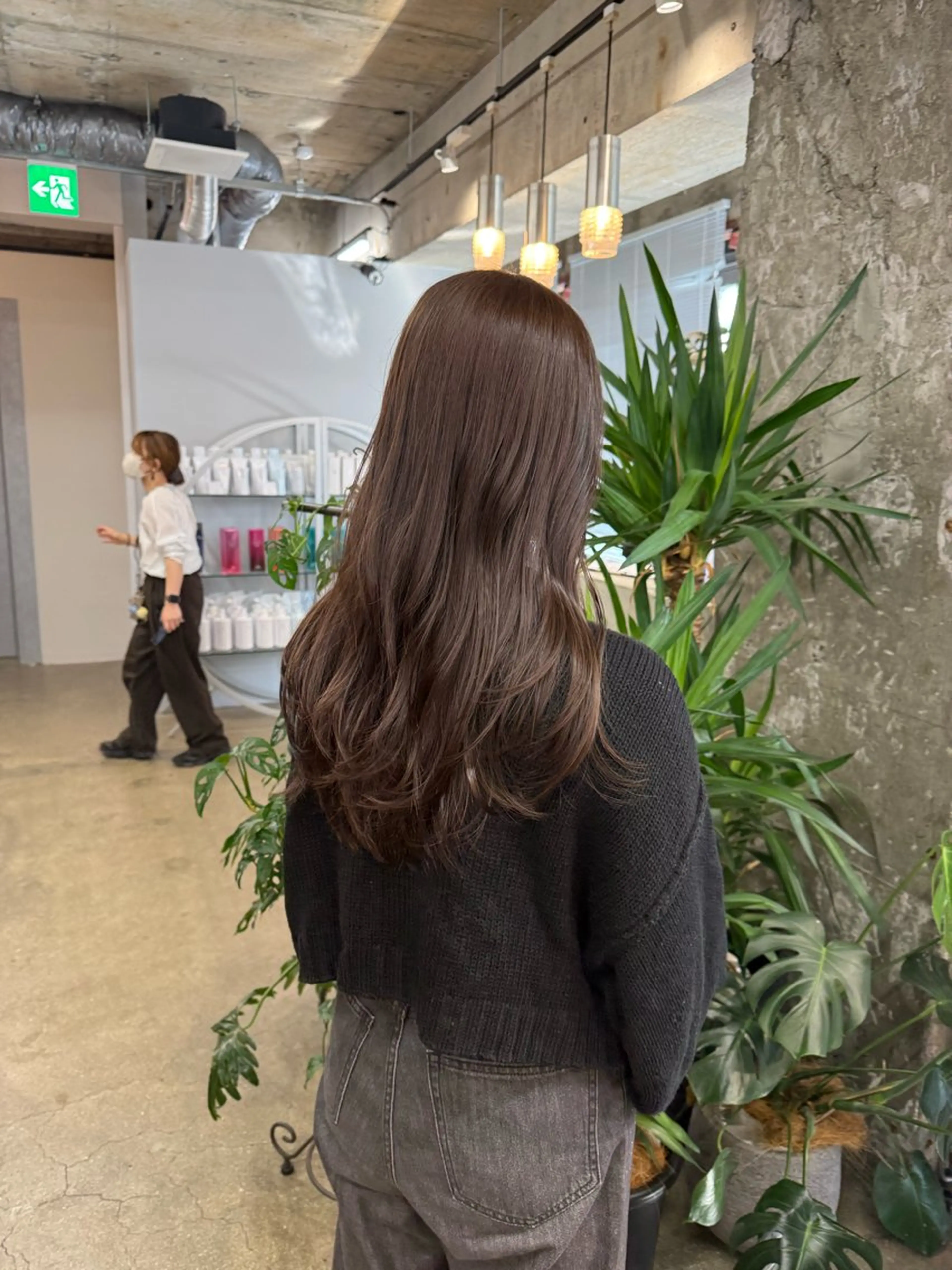 ロング 髪質改善 レイヤーカット 縮毛矯正 カット ヘアカラー 縮毛矯正 髪質改善/縮毛矯正/ 超高濃度水素ケアのヘアスタイル