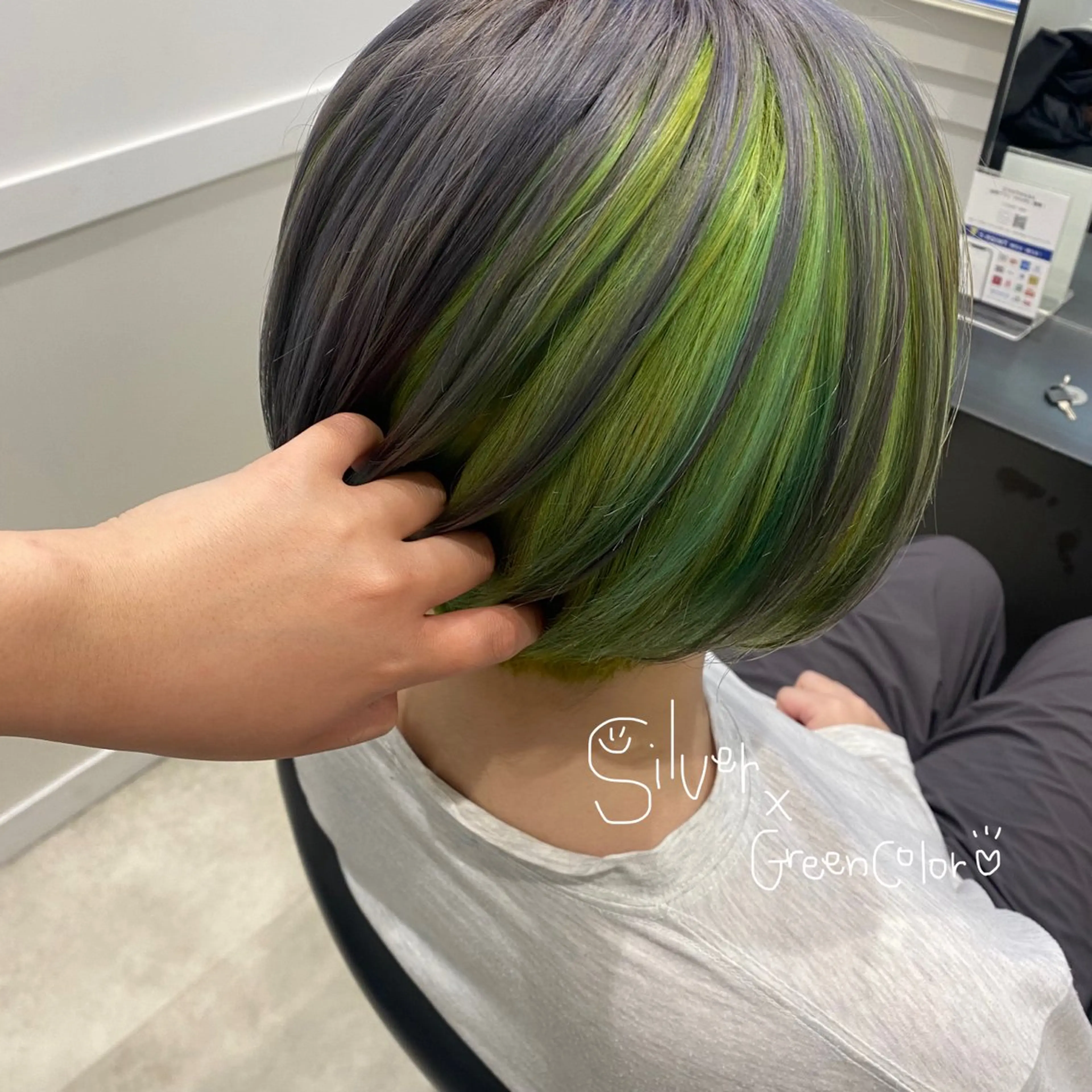 ショート カラー GO TODAY SHAiRE SALON所属・🌼透け感カラー 🌼Rinaのヘアスタイル