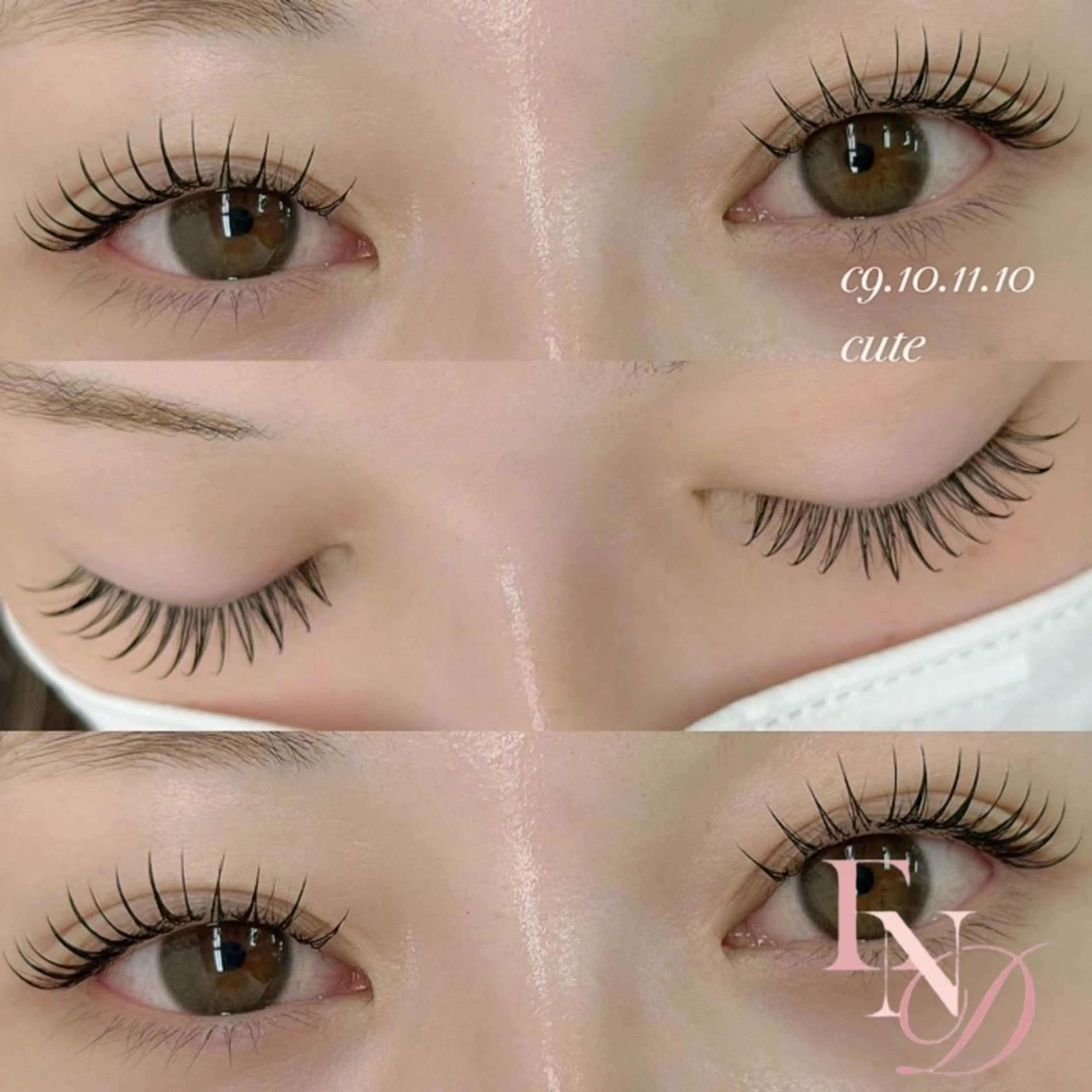 【フラット80本】👀オフ込¥5,300❣️太さはそのままで50%軽量化された自社独自のエクステでよりナチュラルに✨の写真