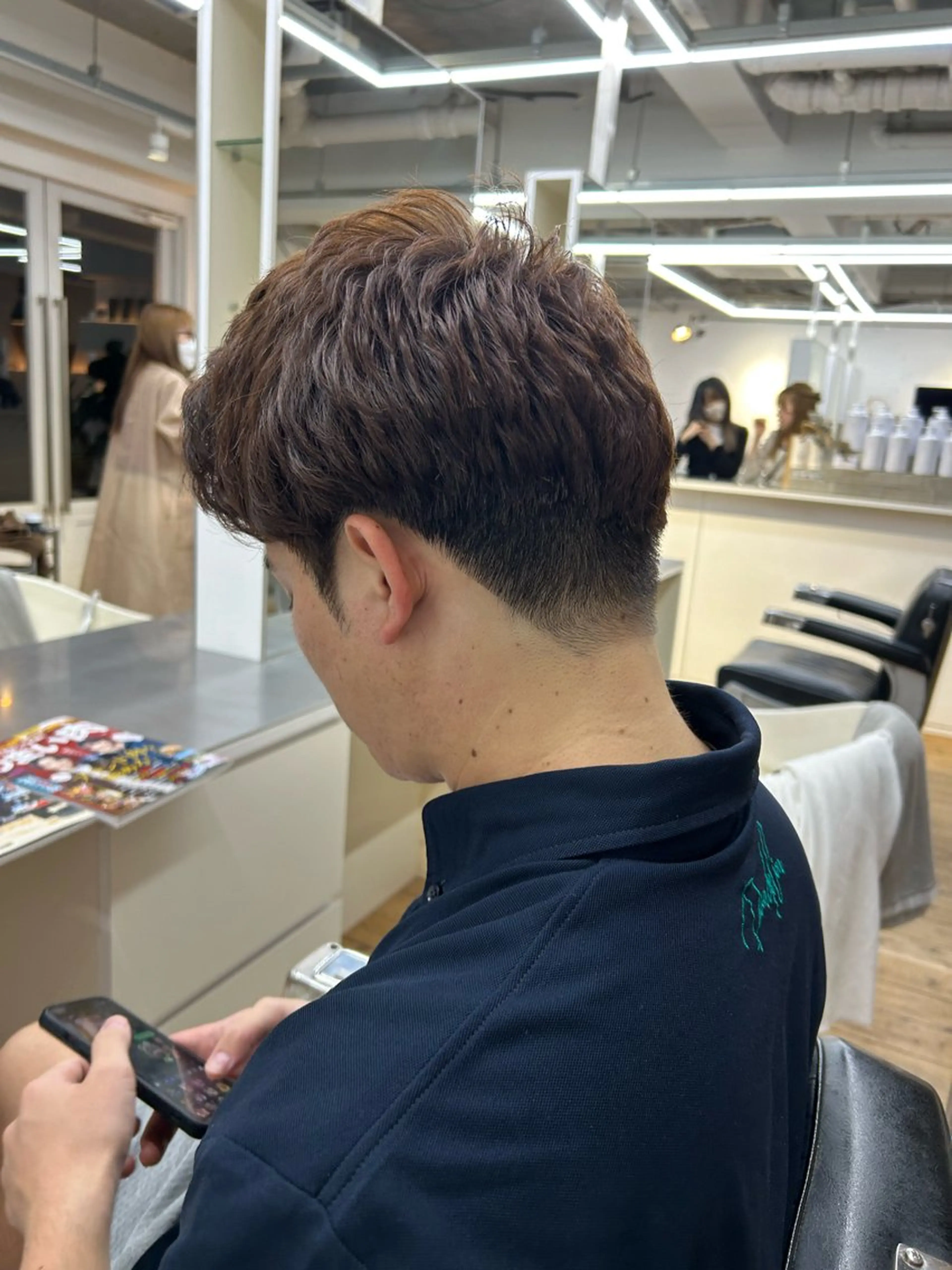 パーマ メンズ HAIR-MAKE-BARN所属・北九州/折尾/パーマ /ゆうと/八幡西区のヘアスタイル