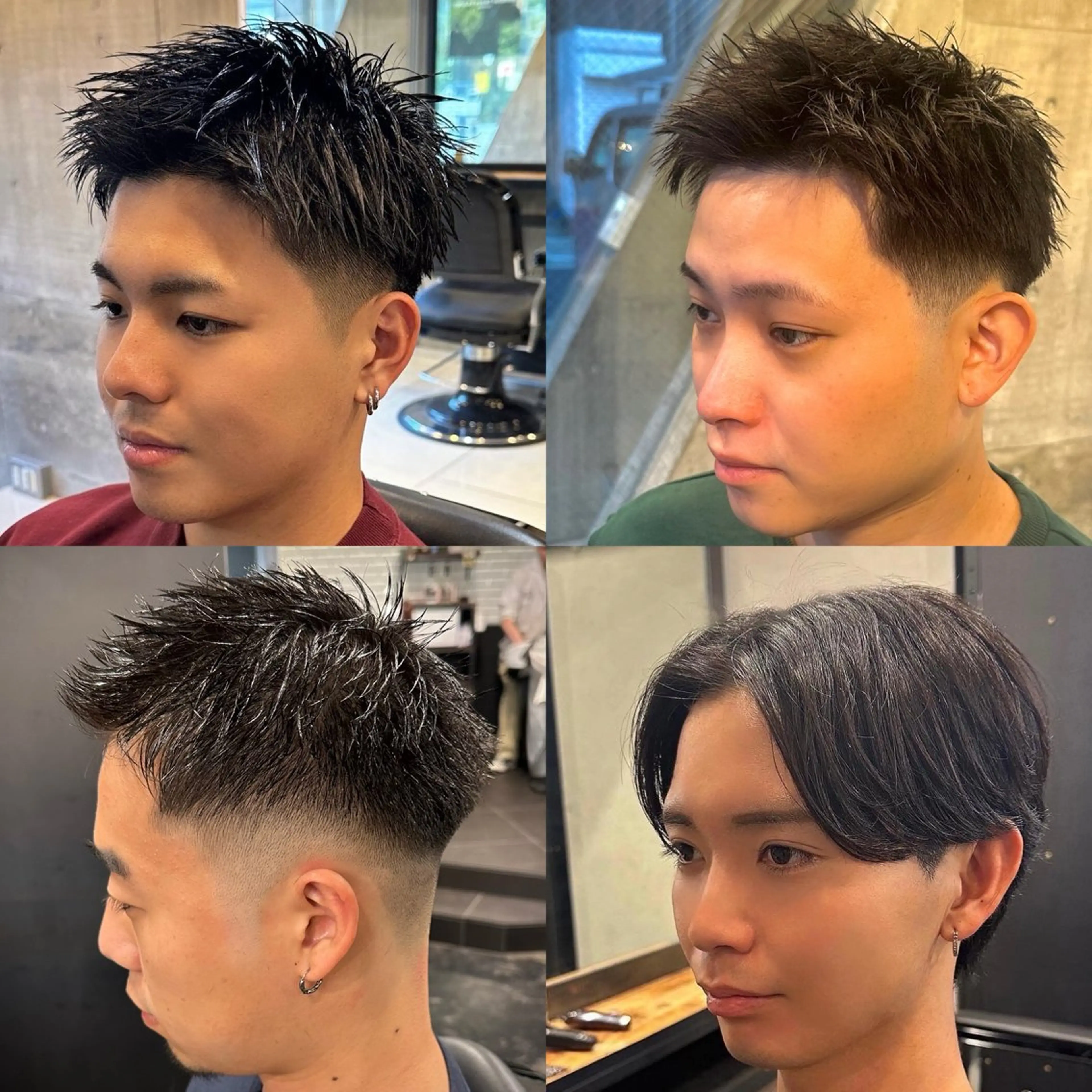 ショート メンズ ツイスパ/メンズ パーマ/歩夢のヘアスタイル