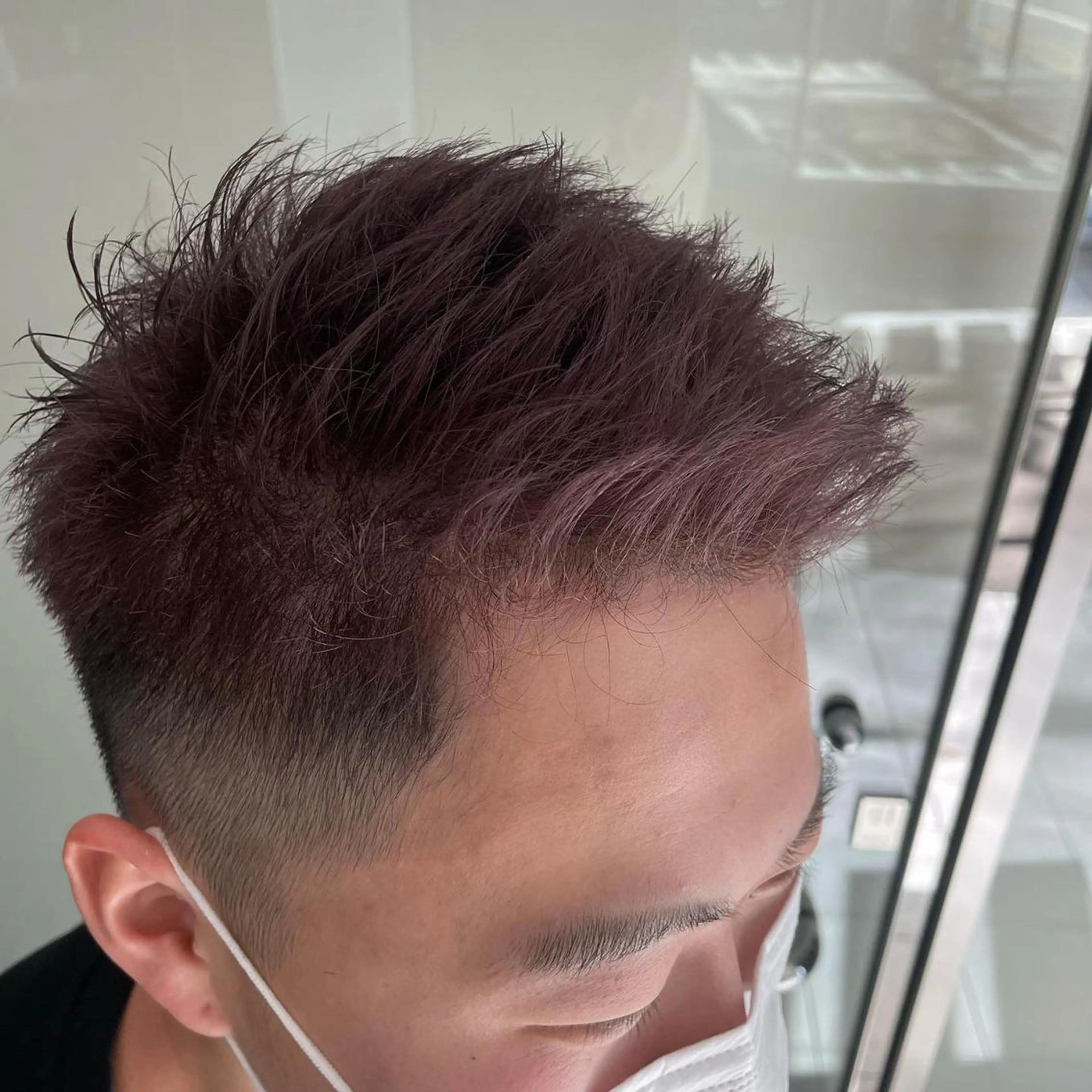 カラー ヘアアレンジ ブリーチ 透明感カラー ブリーチなしカラー ピンクカラー 𝙢𝙞𝙮𝙪🎀 girly hairのヘアスタイル