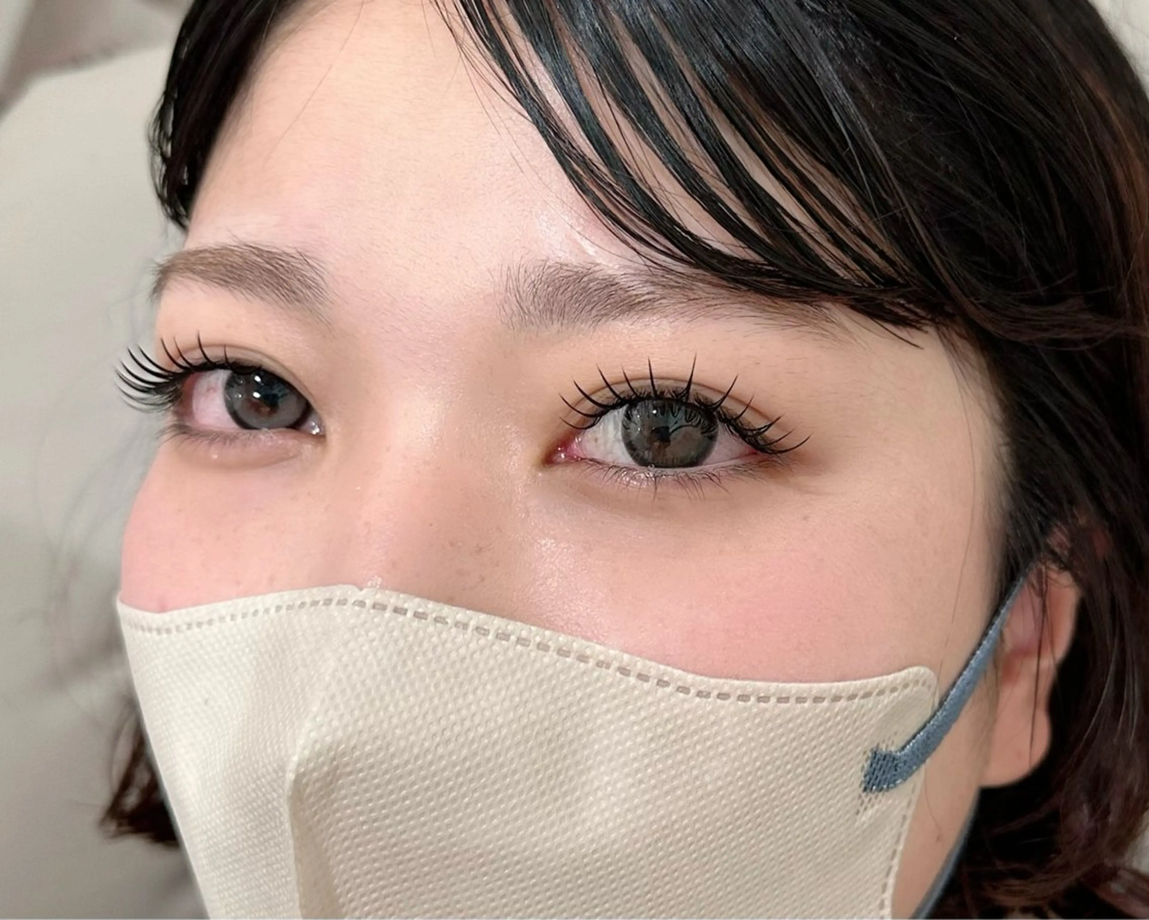 マツエク・マツパ フラットラッシュ u'i所属・. あいりのマツエク・マツパデザイン