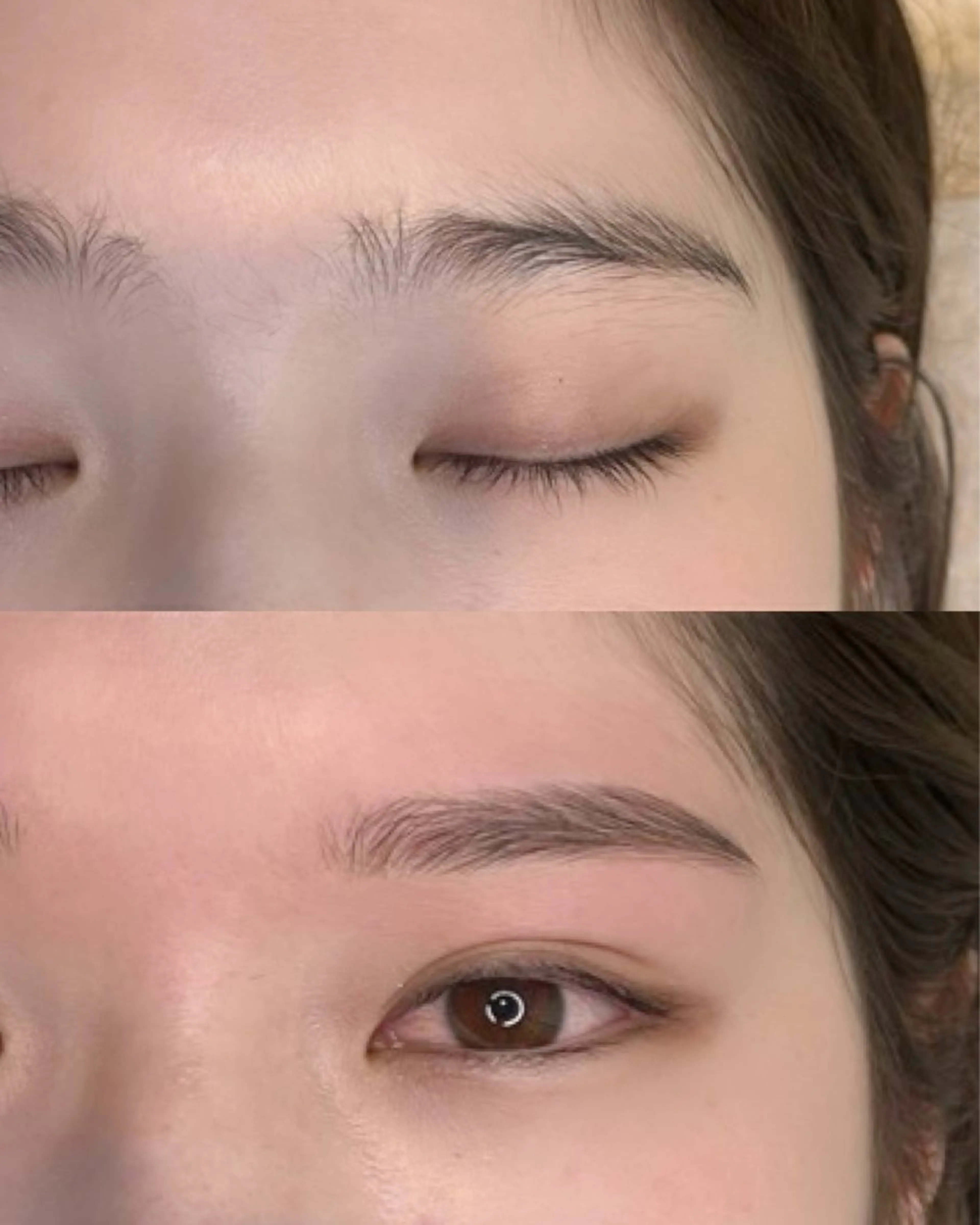 アイブロウ美眉Waxスタイリング＋ブロウラミネーション（毛流れ矯正）の写真