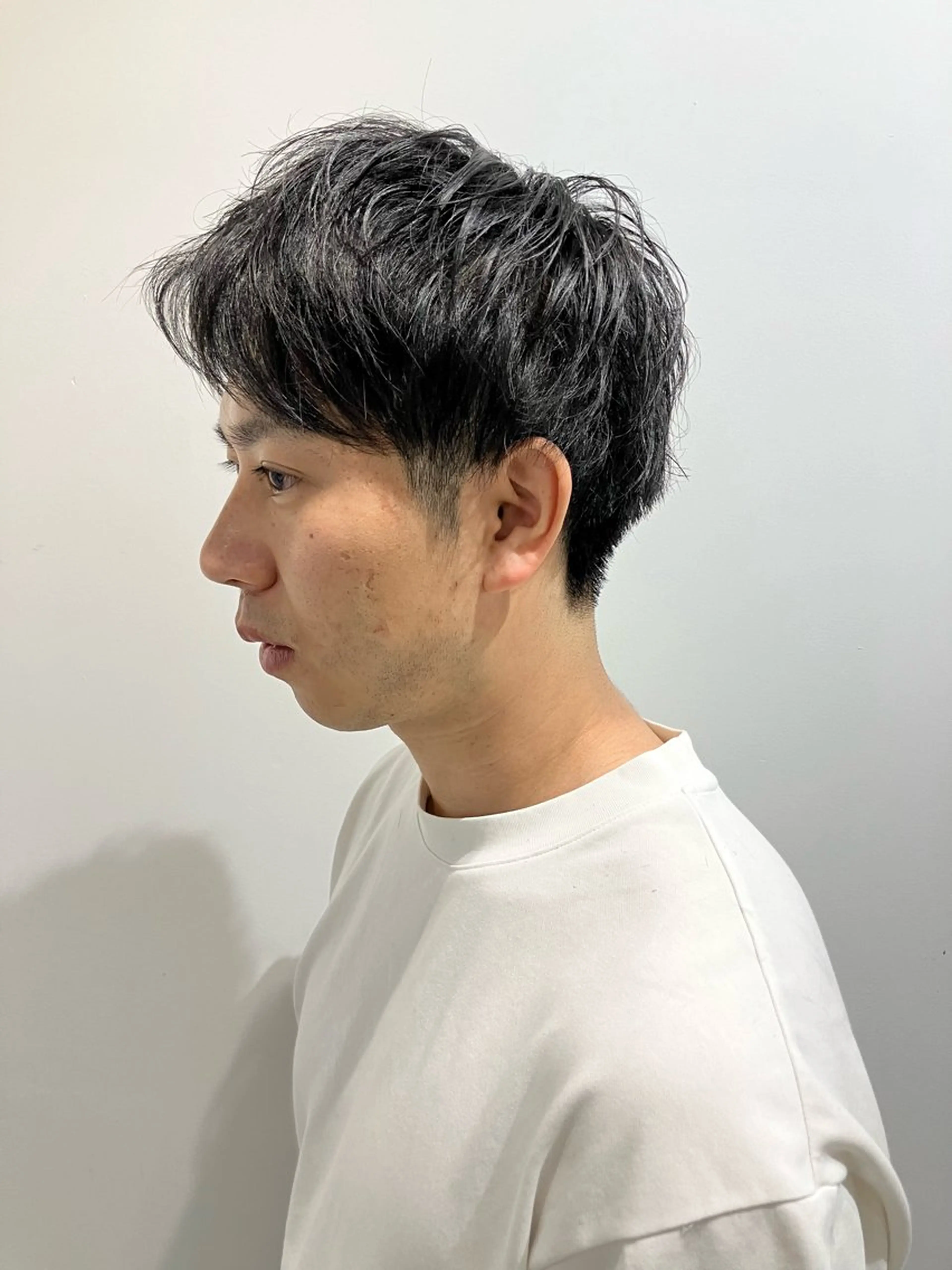 ショート カラー パーマ ヘアアレンジ メンズ キッズ ハーフアップ 子どものヘアアレンジ メンズバレイヤージュ メンズブリーチ メンズハイライト カット ヘアカラー パーマ トリートメント ヘッドスパ ヘアセット grand story/colulu渋谷2号店所属・【店長】miura 🤍coluluのヘアスタイル