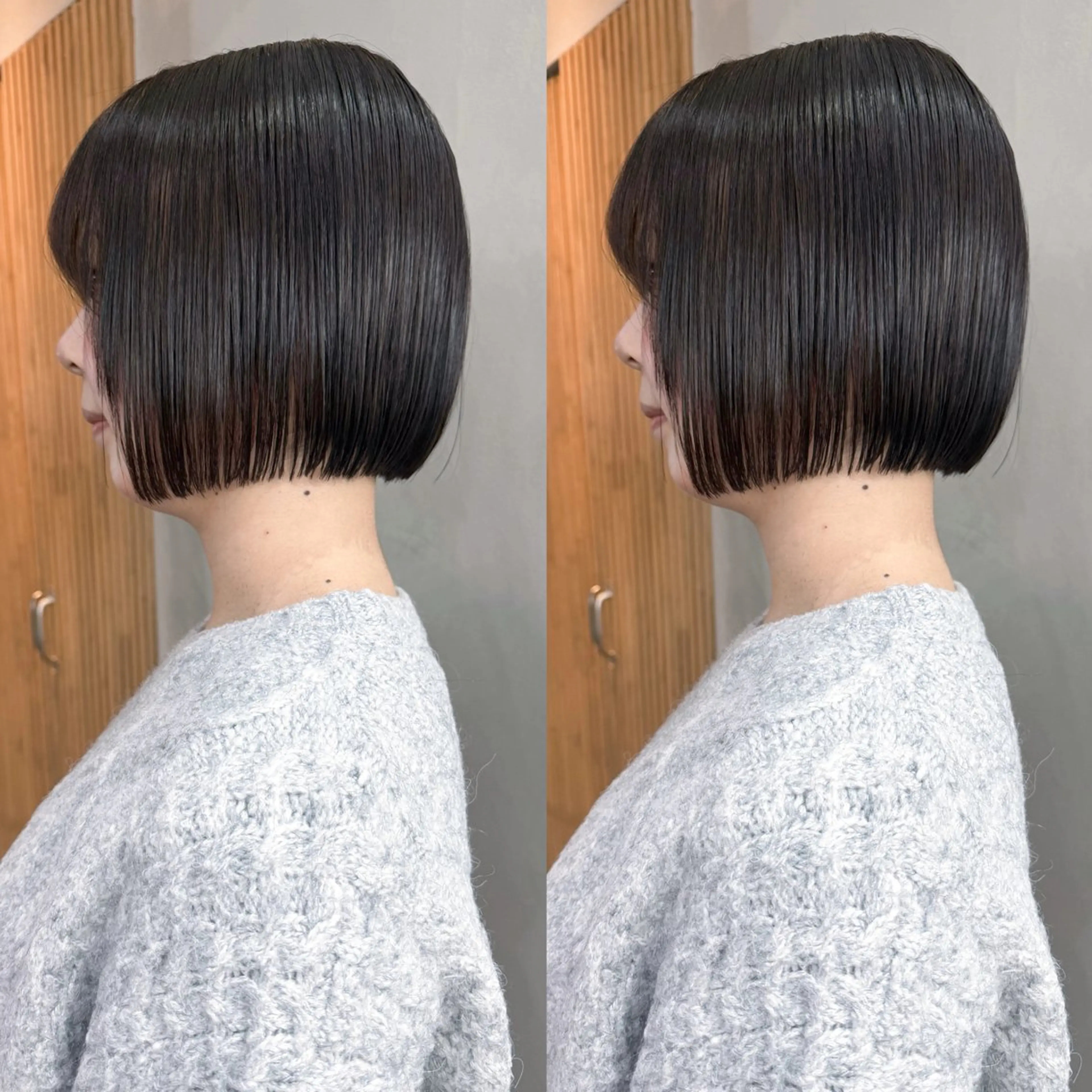 ショート カラー カット ヘアカラー La fith hair charme 渋谷店【ラフィス ヘアー シャルム】所属・ボブ🫧縮毛🫧渋谷 KURUMI💛のヘアスタイル