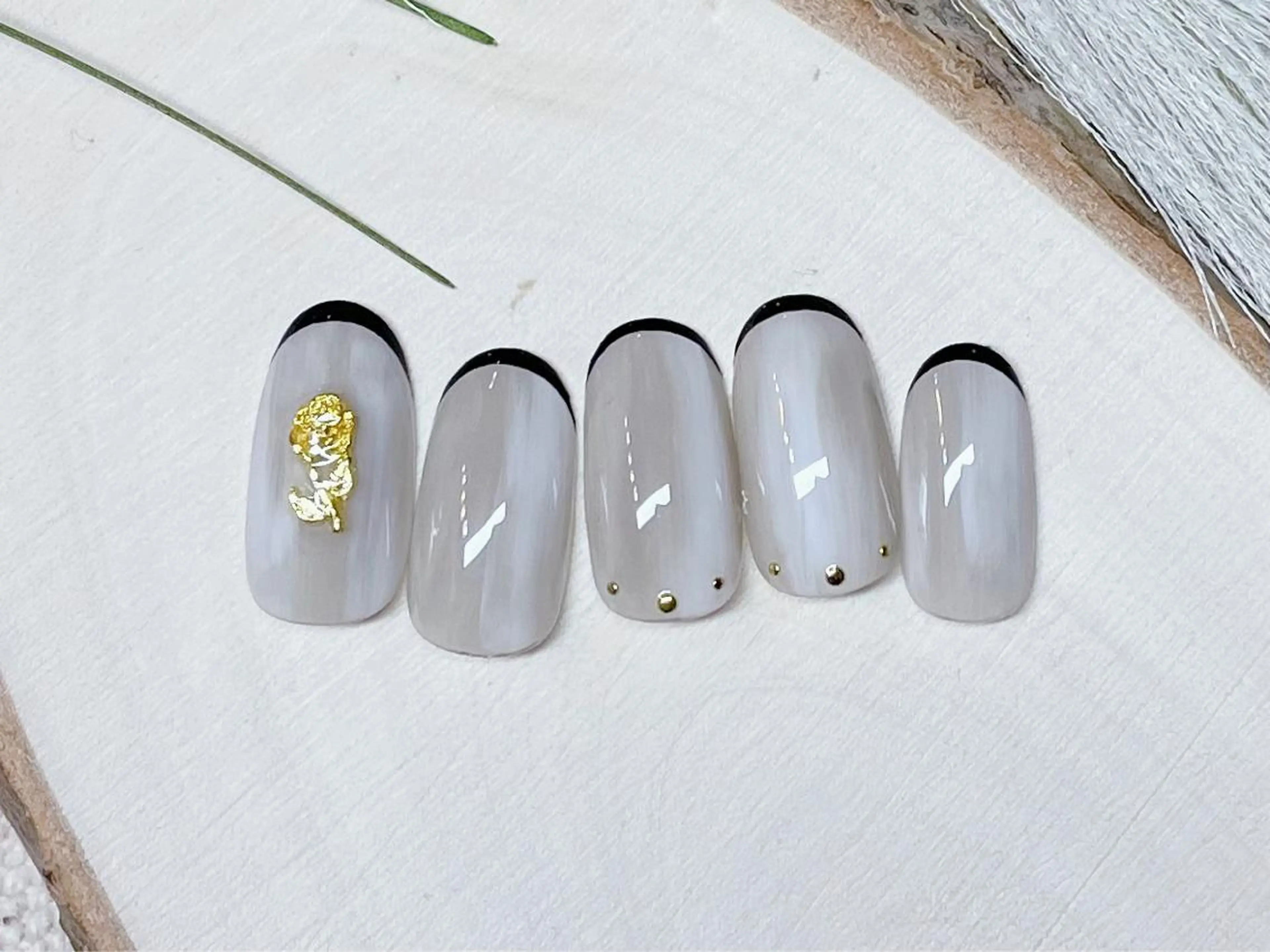 ネイル ハンドネイル トップネイリスト Ribbon立川店のネイルデザイン