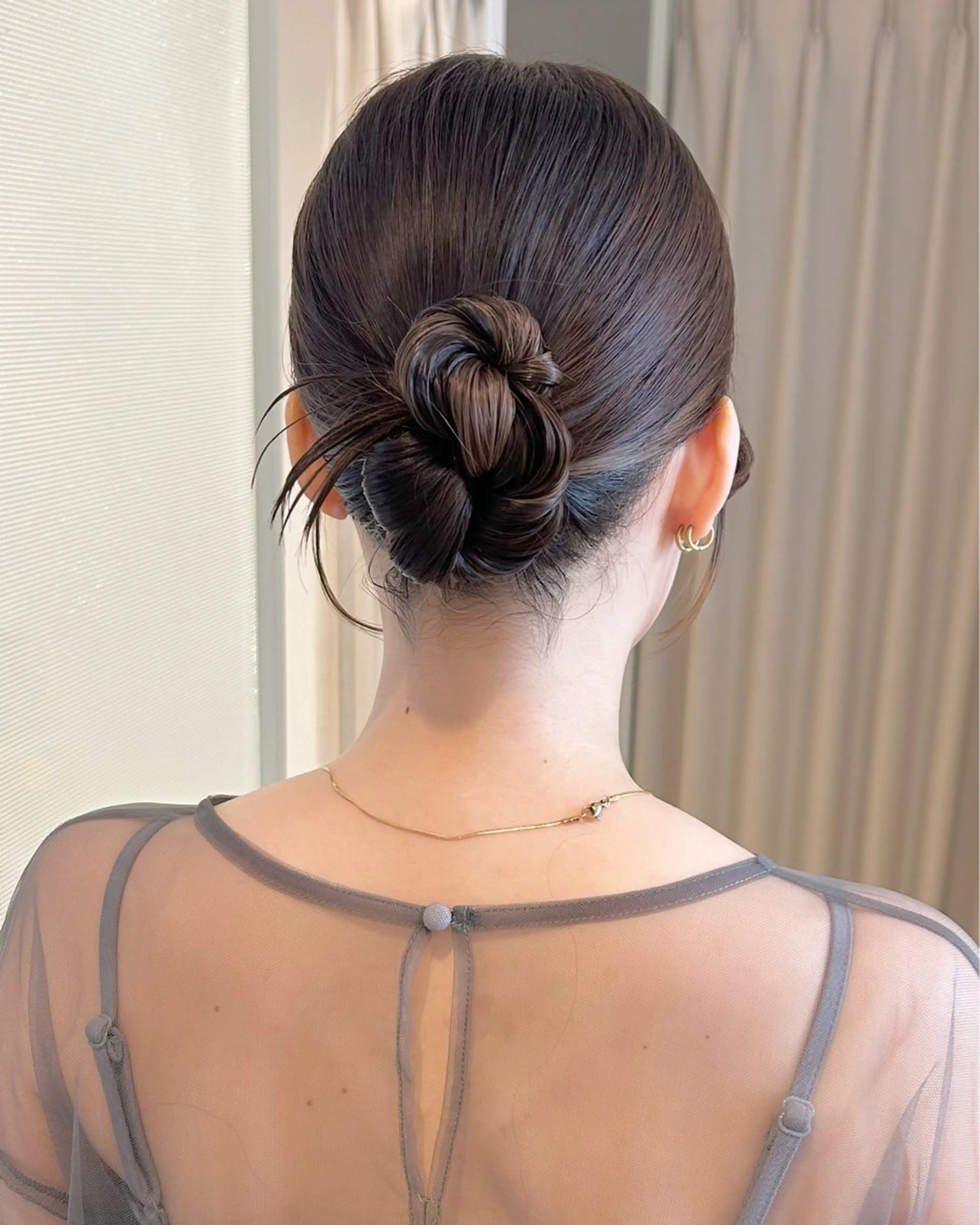 ヘアアレンジ ヘアセット 似合わせ艶髪カラー ❤️ハダユミのヘアスタイル