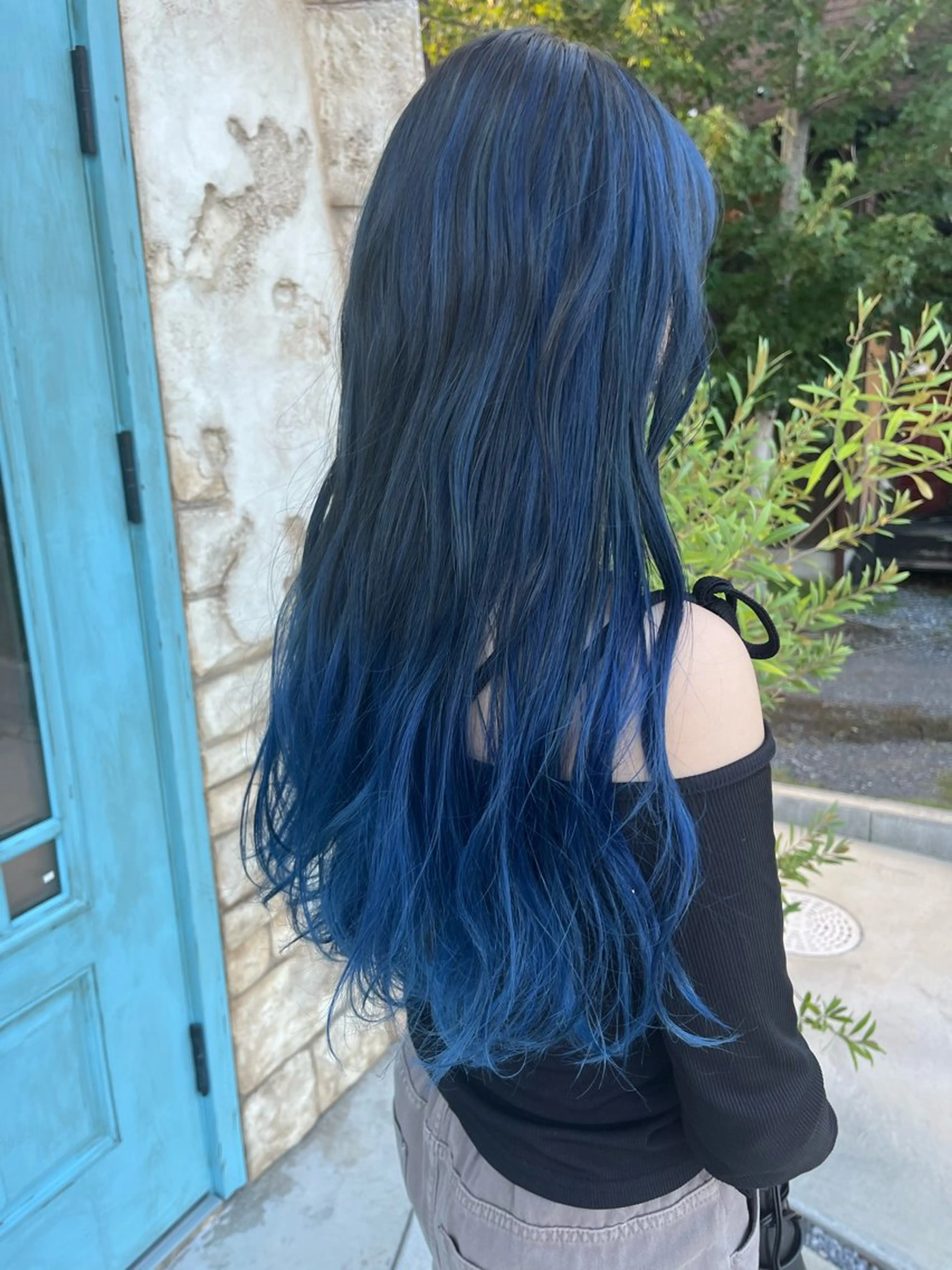 ロング カラー Agu hair time所属・time_ メラニーのヘアスタイル