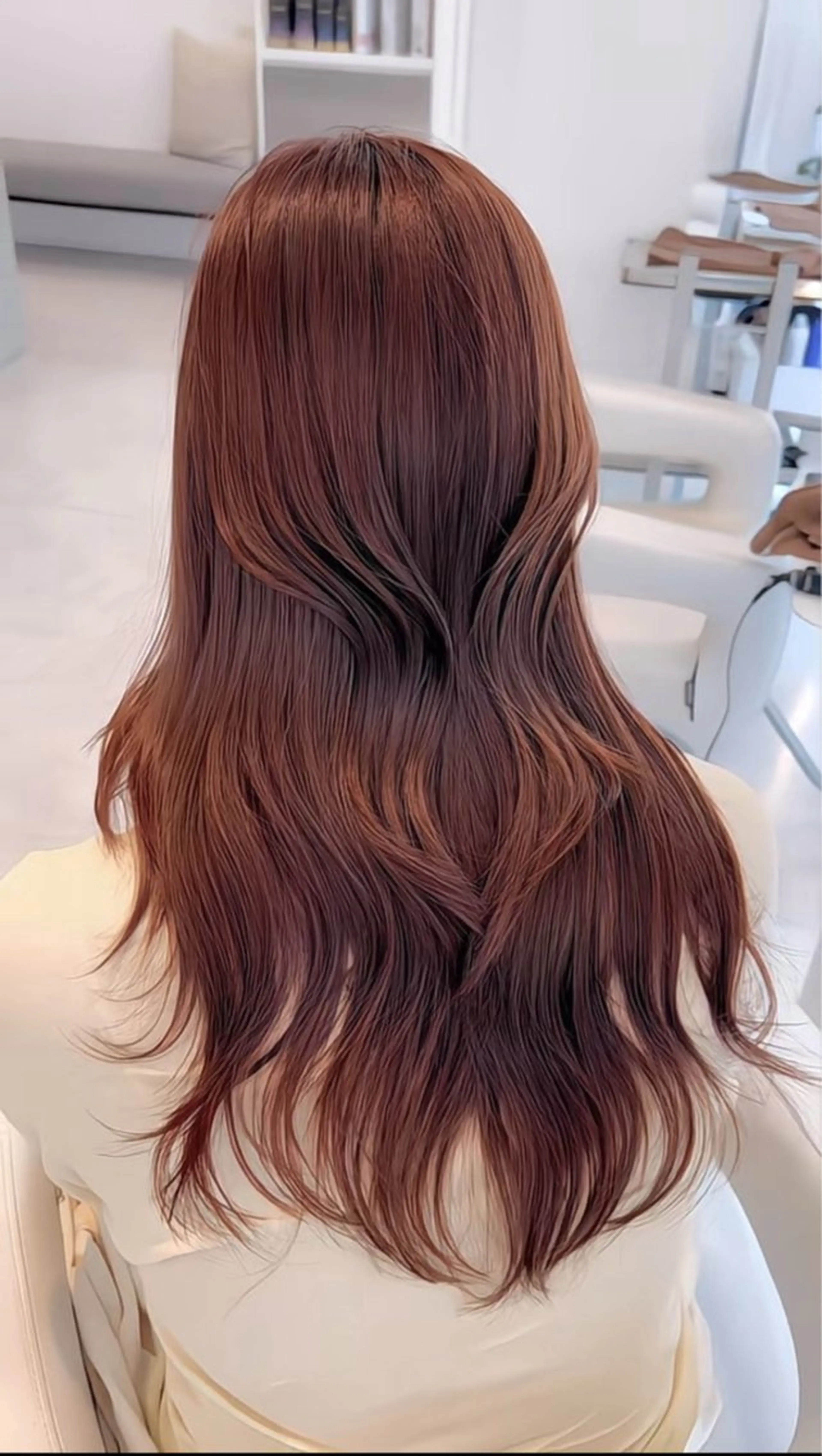 ロング ヘアカラー トリートメント ✨上品可愛い 垢抜けカラー/後藤✨のヘアスタイル