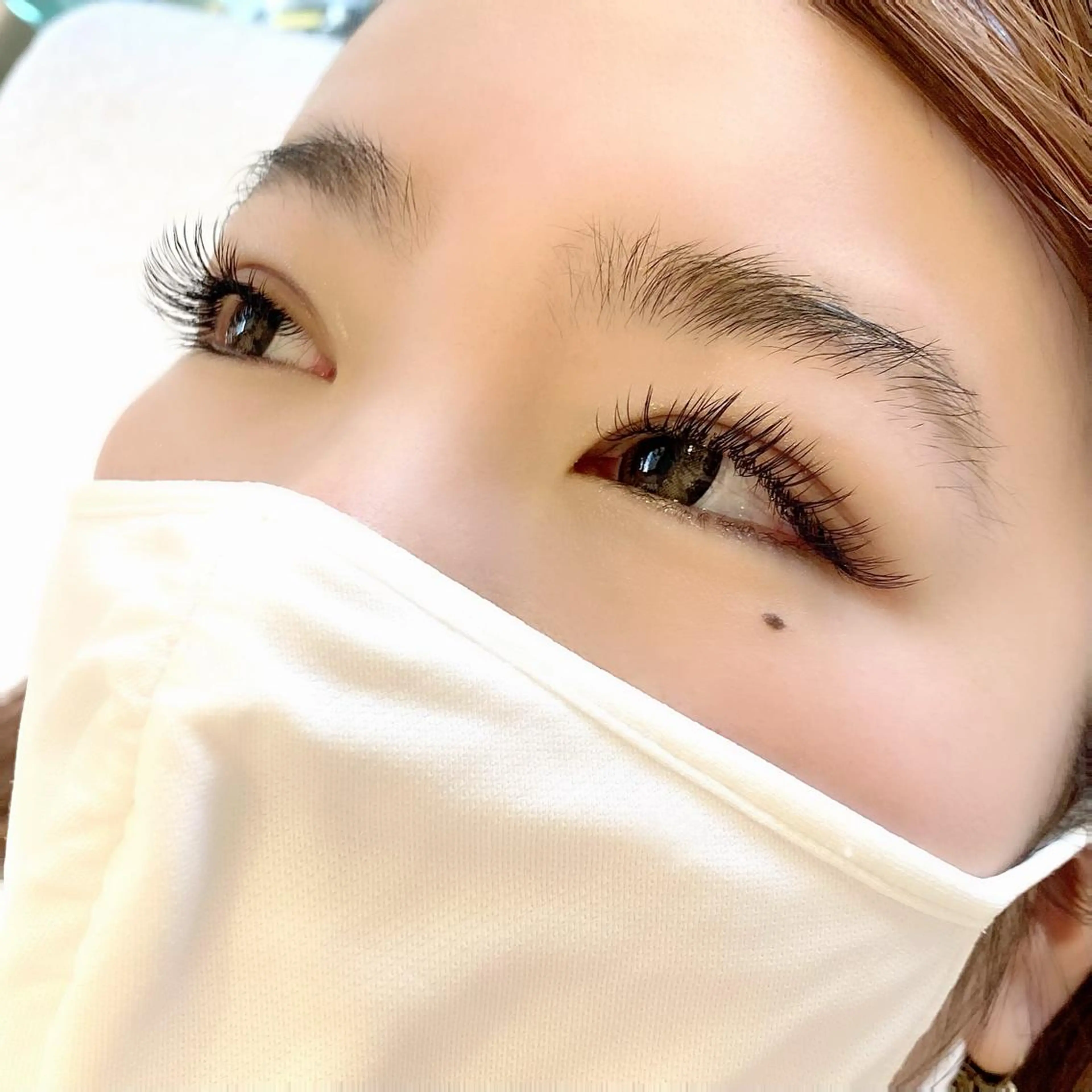 マツエク・マツパ Cカール フラットラッシュ Jカール 目尻長め マツエク francesca eyelash所属・中島 顕子のマツエク・マツパデザイン