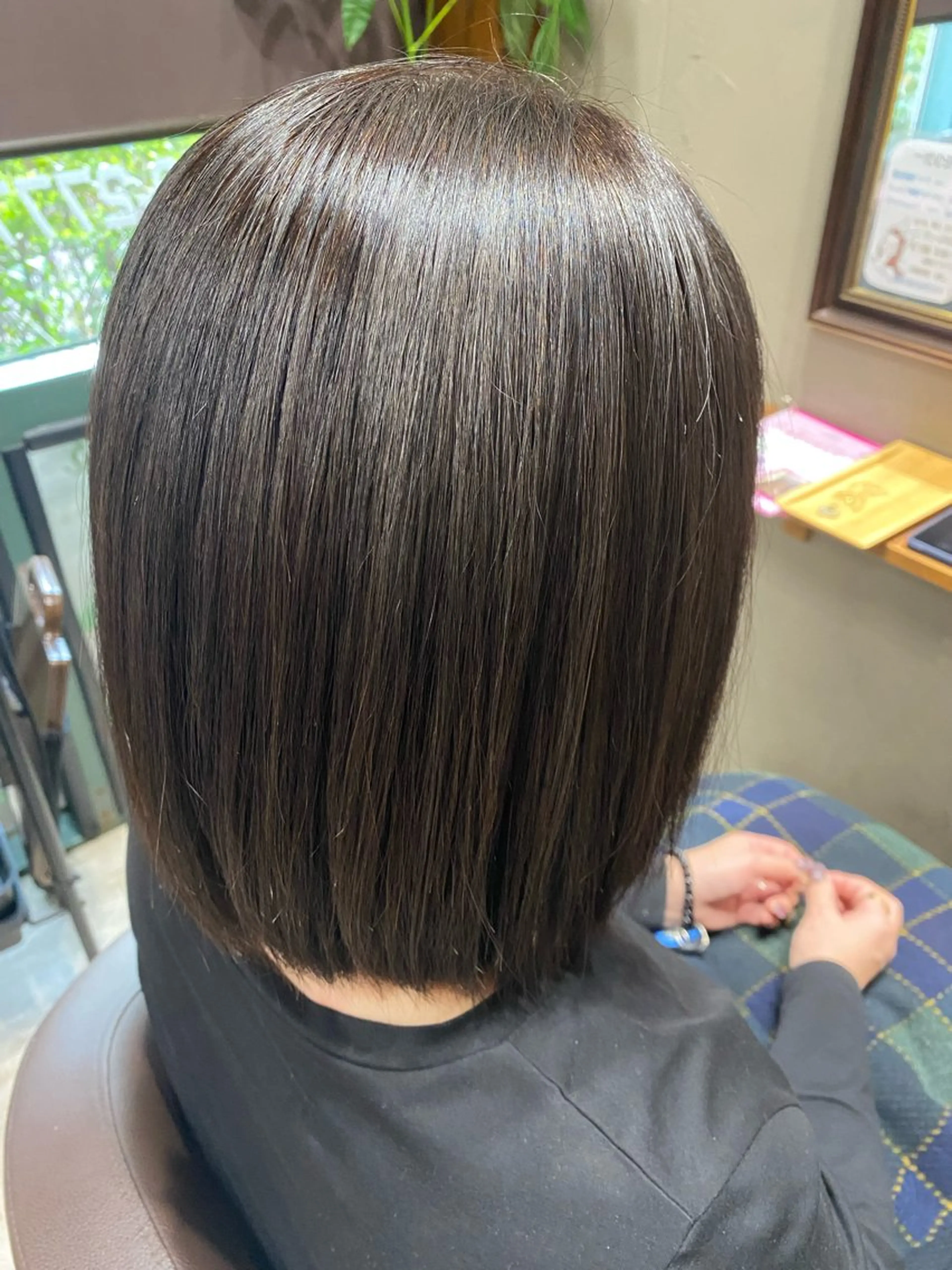 ミディアム ミディアムパーマ 酸性ストレート hair make ERTE所属・ヘアメイクエルテ Yukikoのヘアスタイル