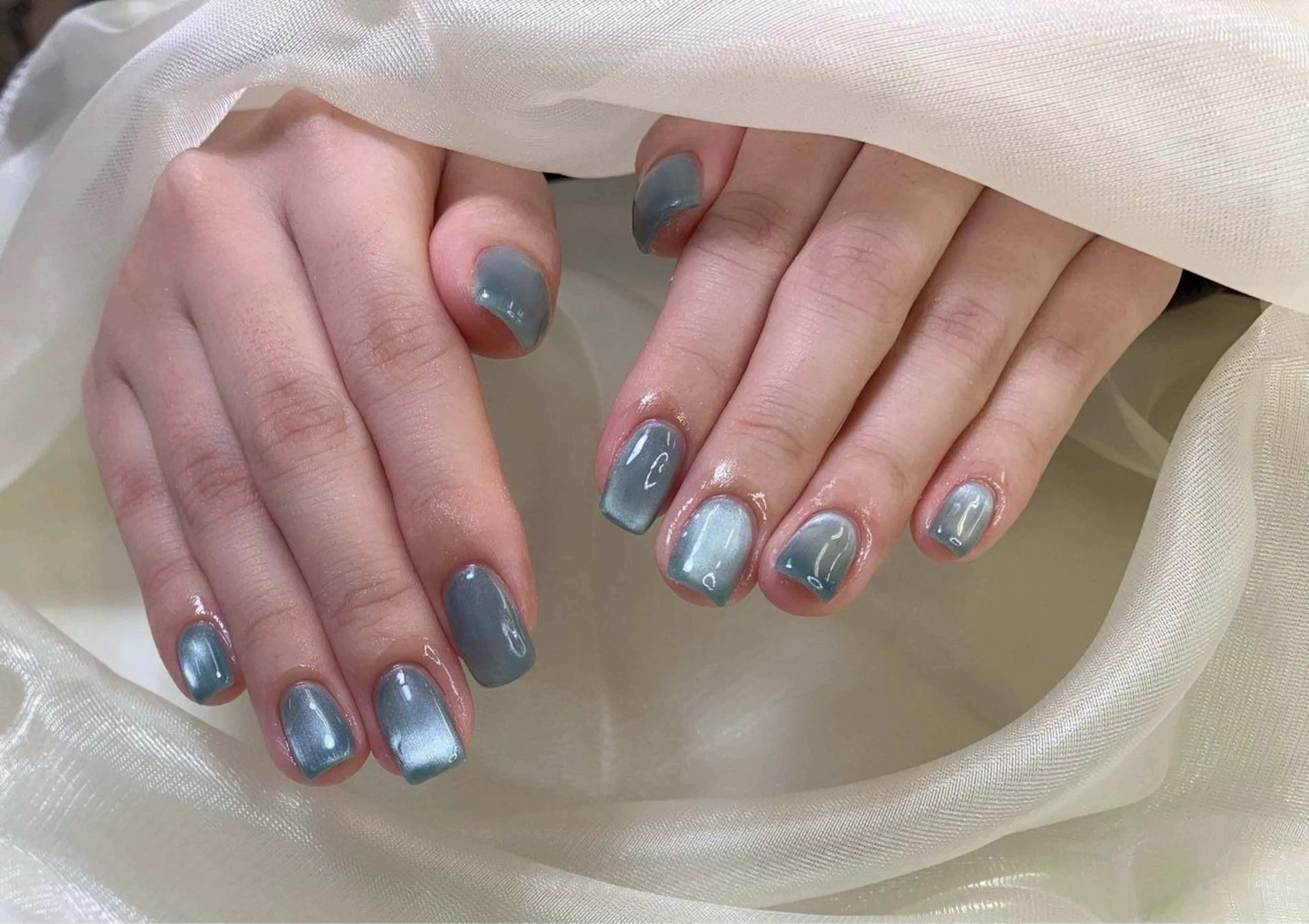 ネイル マグネットネイル Pretty J nail salon（長さ出し専門店）所属・Pretty J （長さ出し専門店）のネイルデザイン