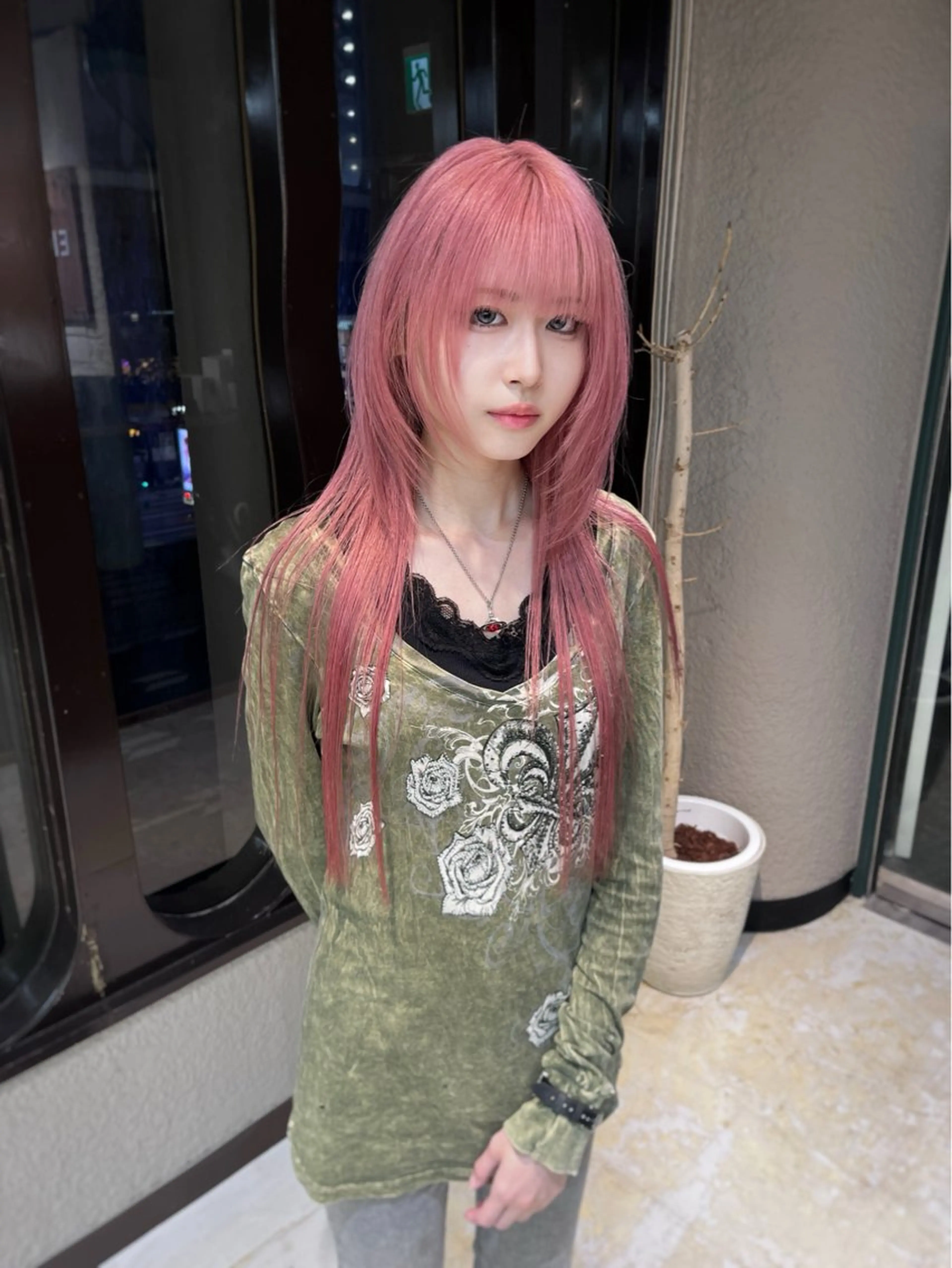 ロング 💖艶髪ブリーチ髪質 改善💖ケンシンのヘアスタイル