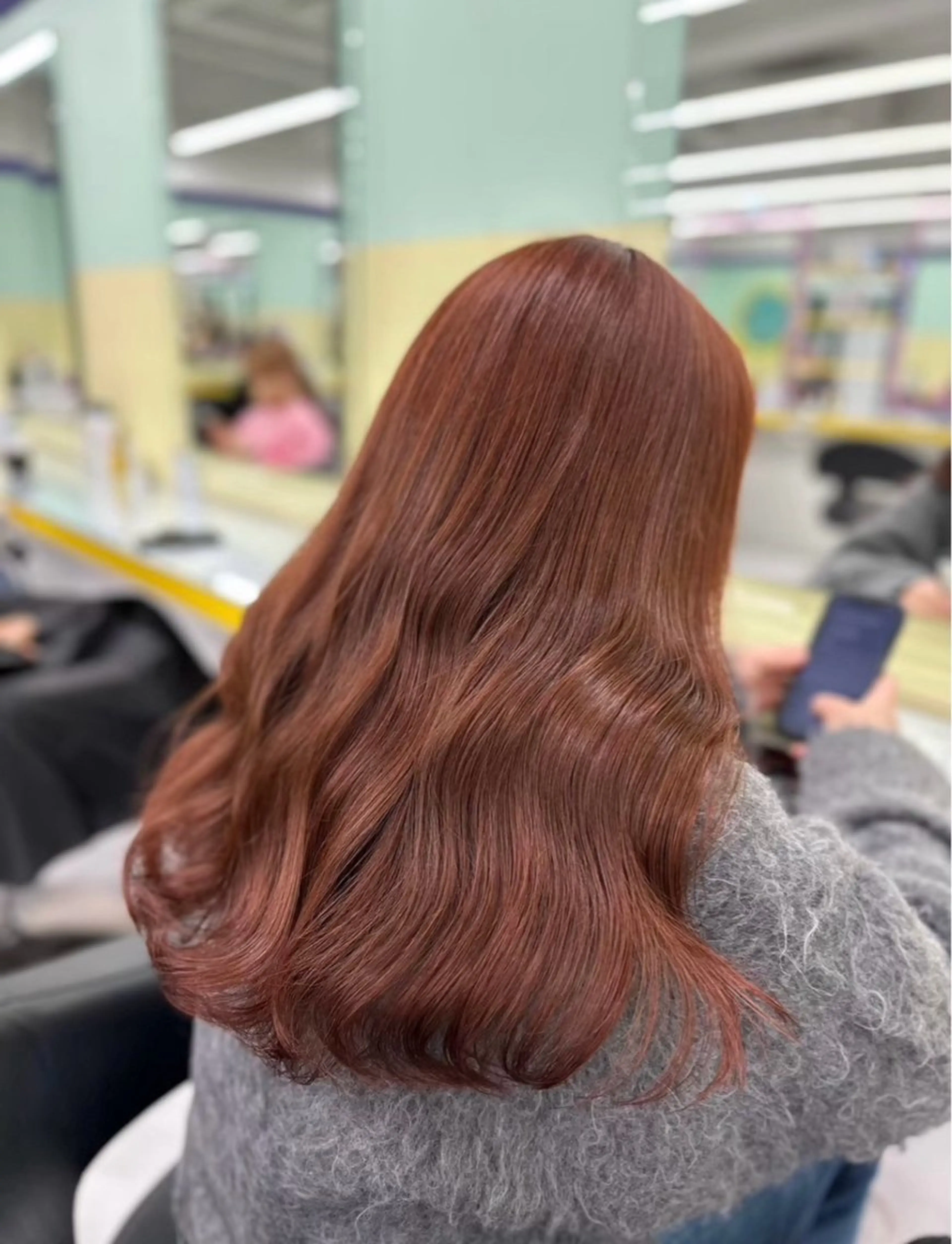 カラー ブリーチ ブリーチなしカラー 髪質改善 🍒艶髪/ヘッドスパ 🍒FUTA🍒のヘアスタイル