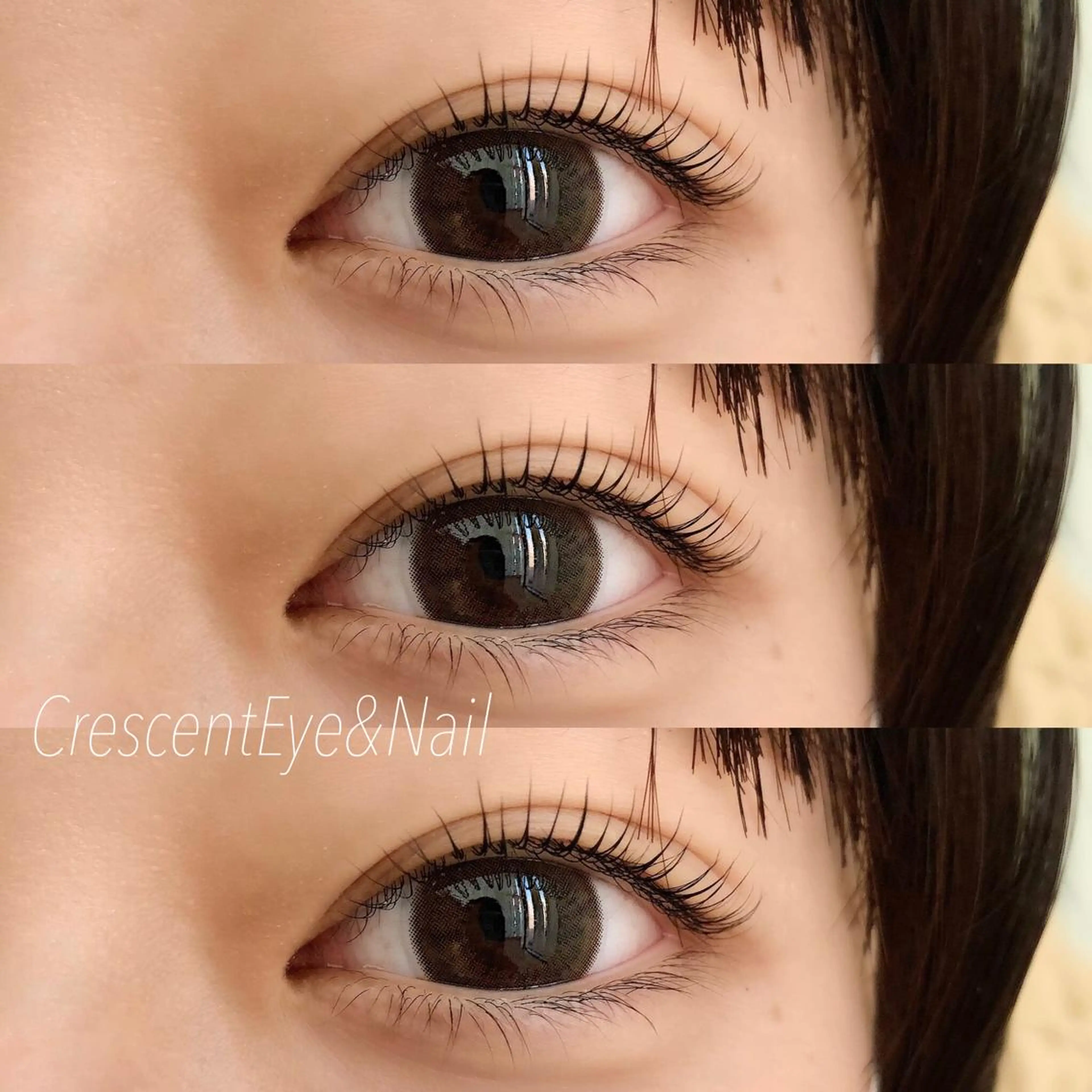 パーマ マツエク 【Crescent Eye 】Runaのマツエク・マツパデザイン