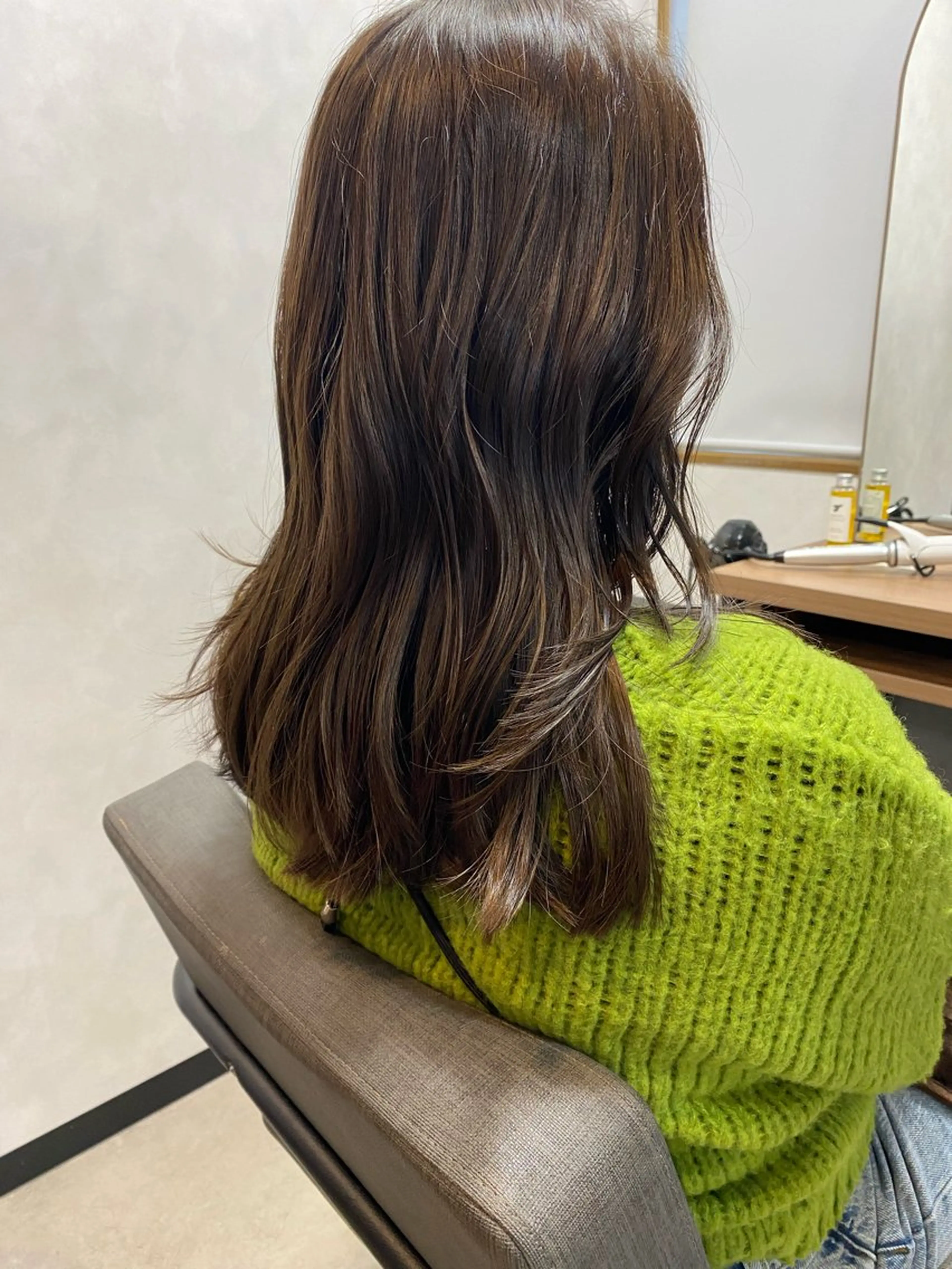 カット+カラー(白髪染め可)+水トリートメントの写真