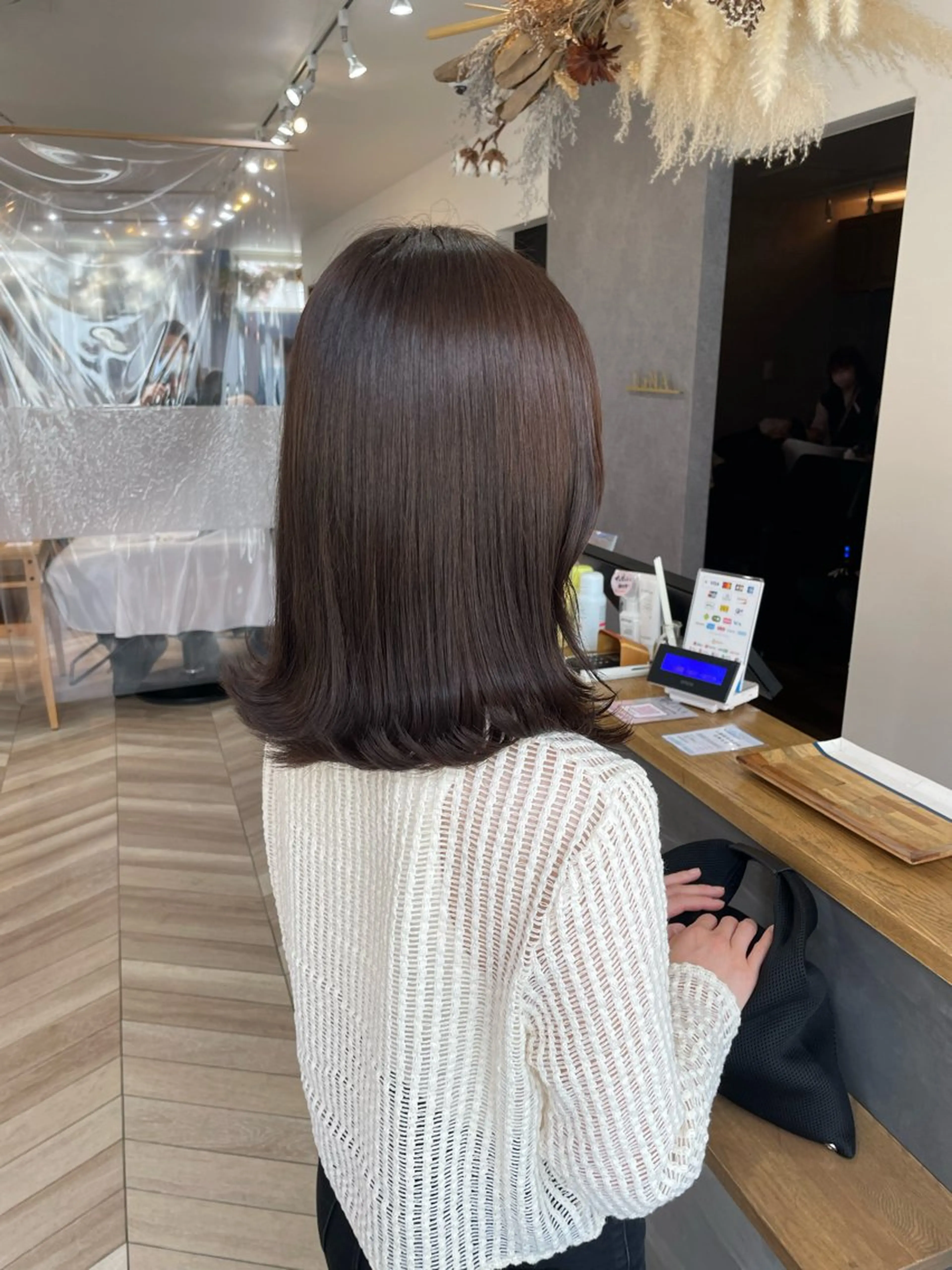 ミディアム 永井 瑞穂のヘアスタイル