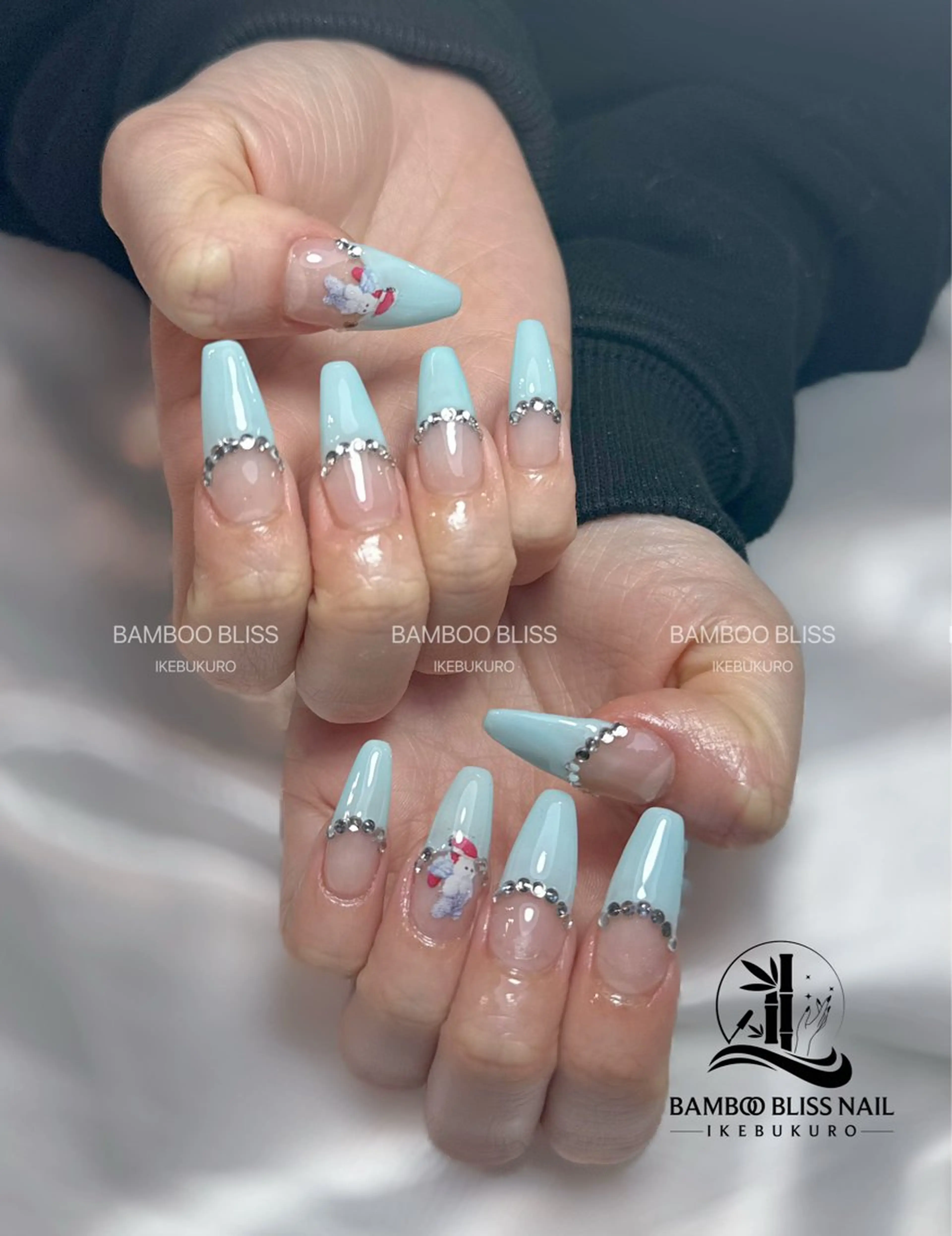 [チップ長さ出し10本]やり放題、つけ放題10本の写真