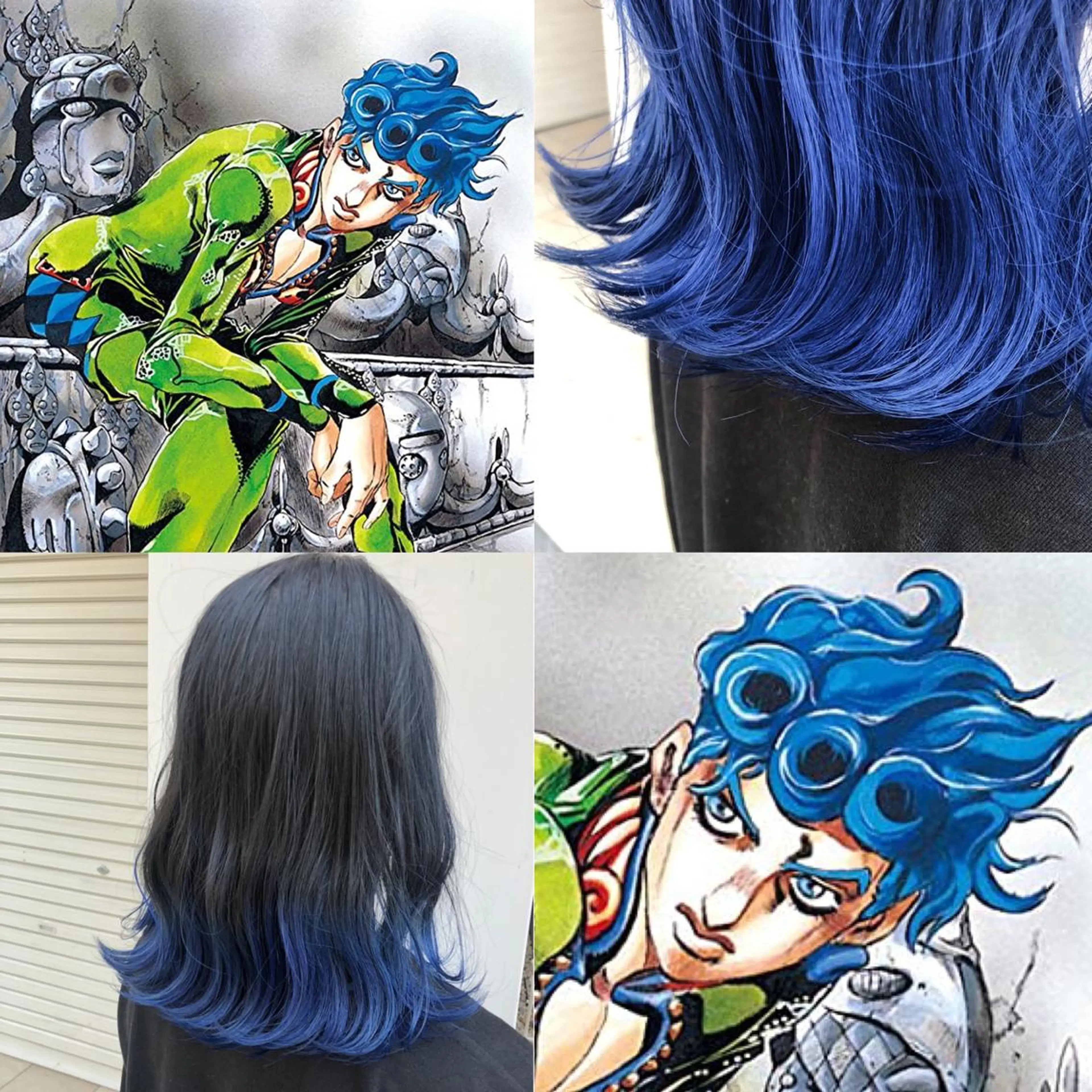 ミディアム ヘアカラー トリートメント ブリーチなしダブル カラー縮毛矯正 下野のヘアスタイル