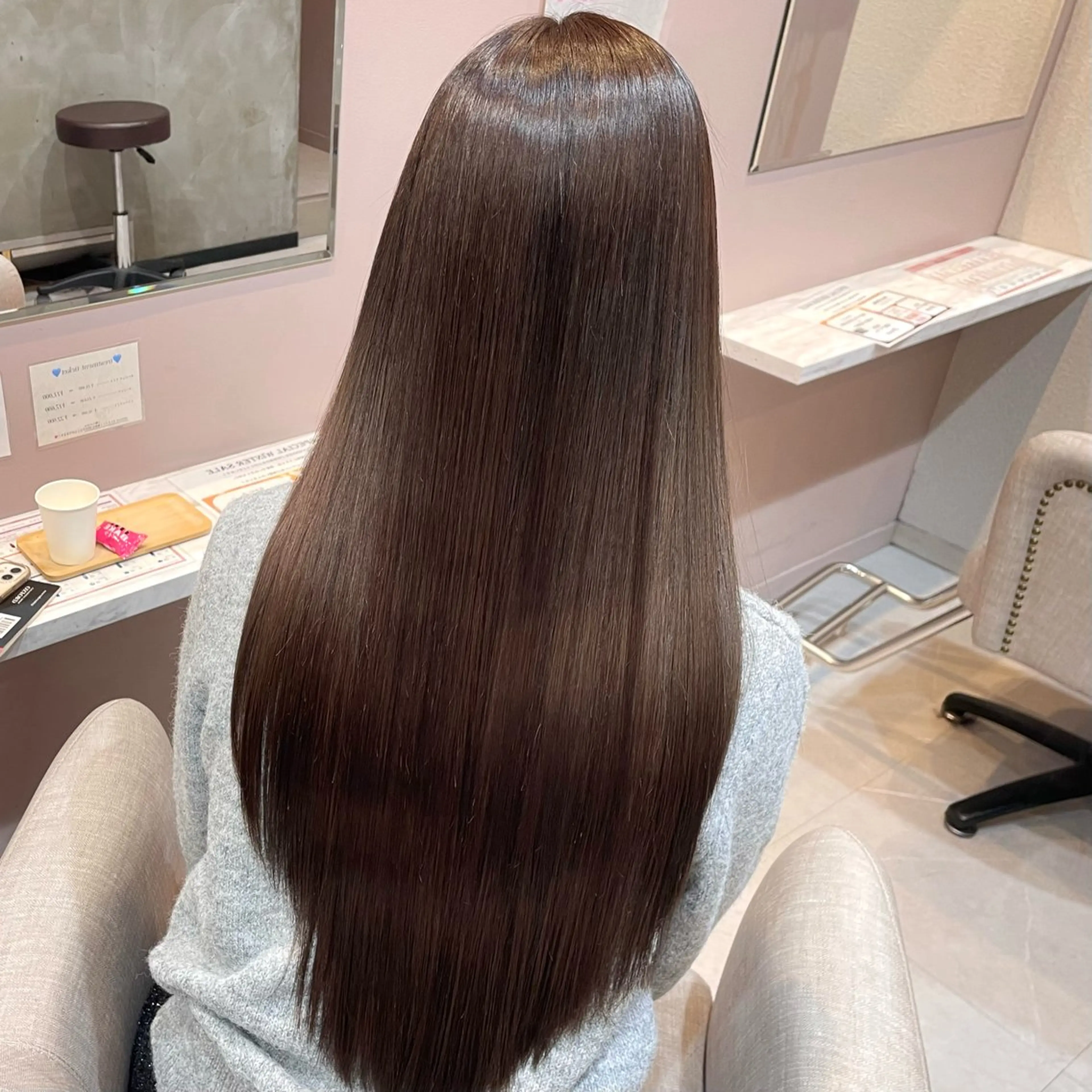 ロング カラー 髪質改善 トリートメント ヘアカラー 🩵髪質改善カラー / Rion🩵のヘアスタイル