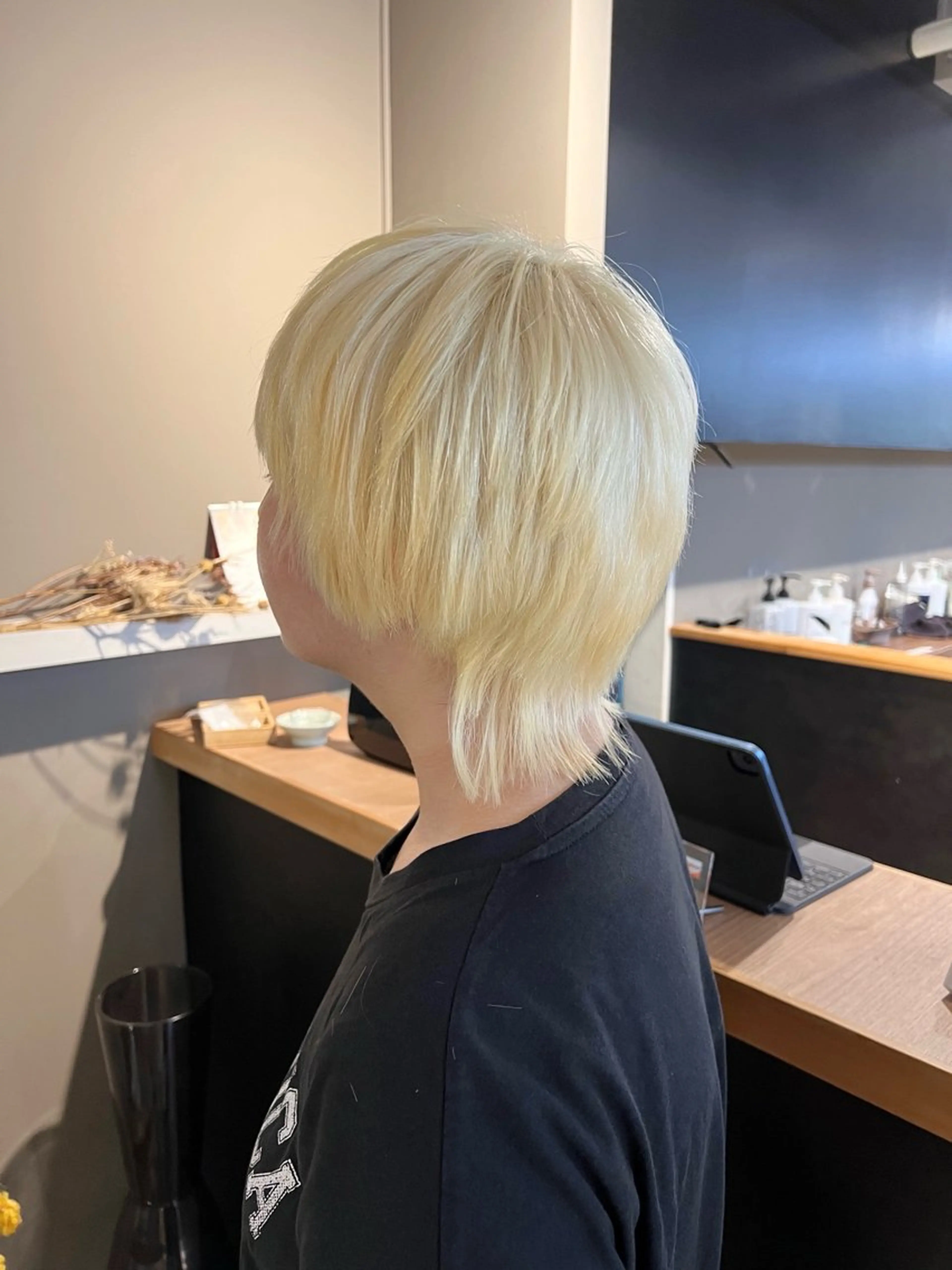 ショート カラー daiki 原宿のヘアスタイル