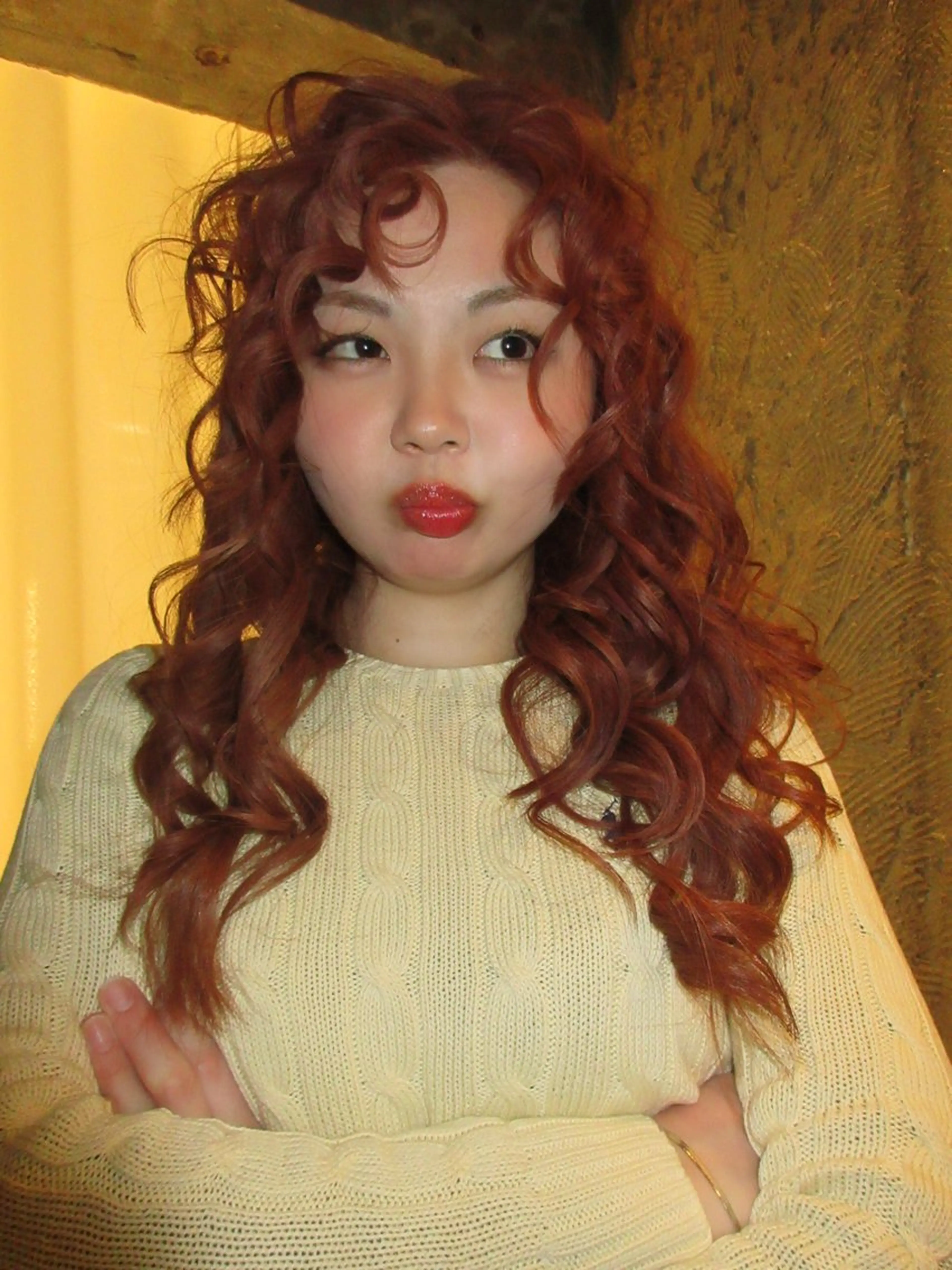 ロング カラー ヘアカラー Yaya ヤヤ / HACO+のヘアスタイル