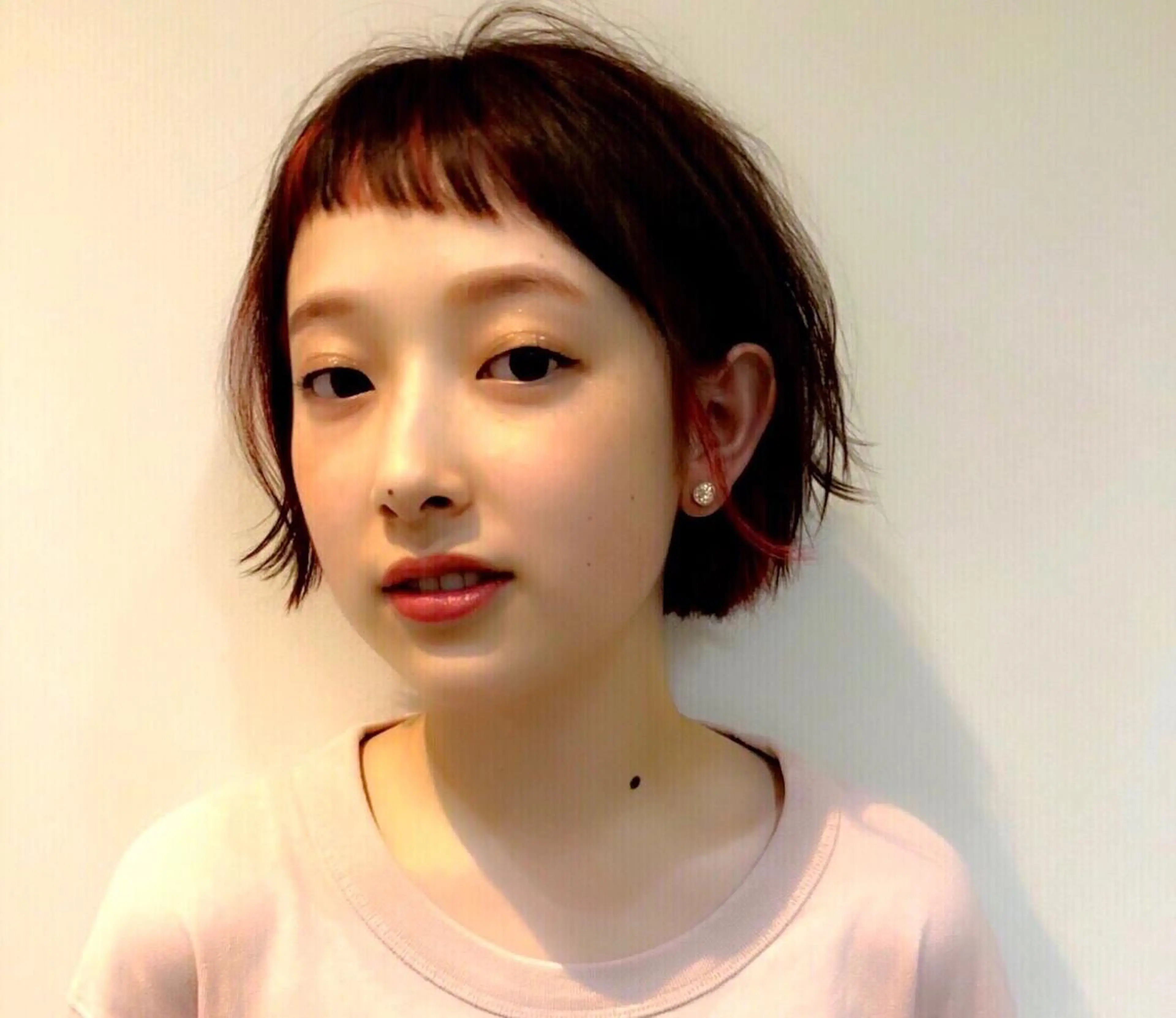 ショート カラー ヘアアレンジ ボブ 💫期間限定価格💫 似合わせカット🧚のヘアスタイル