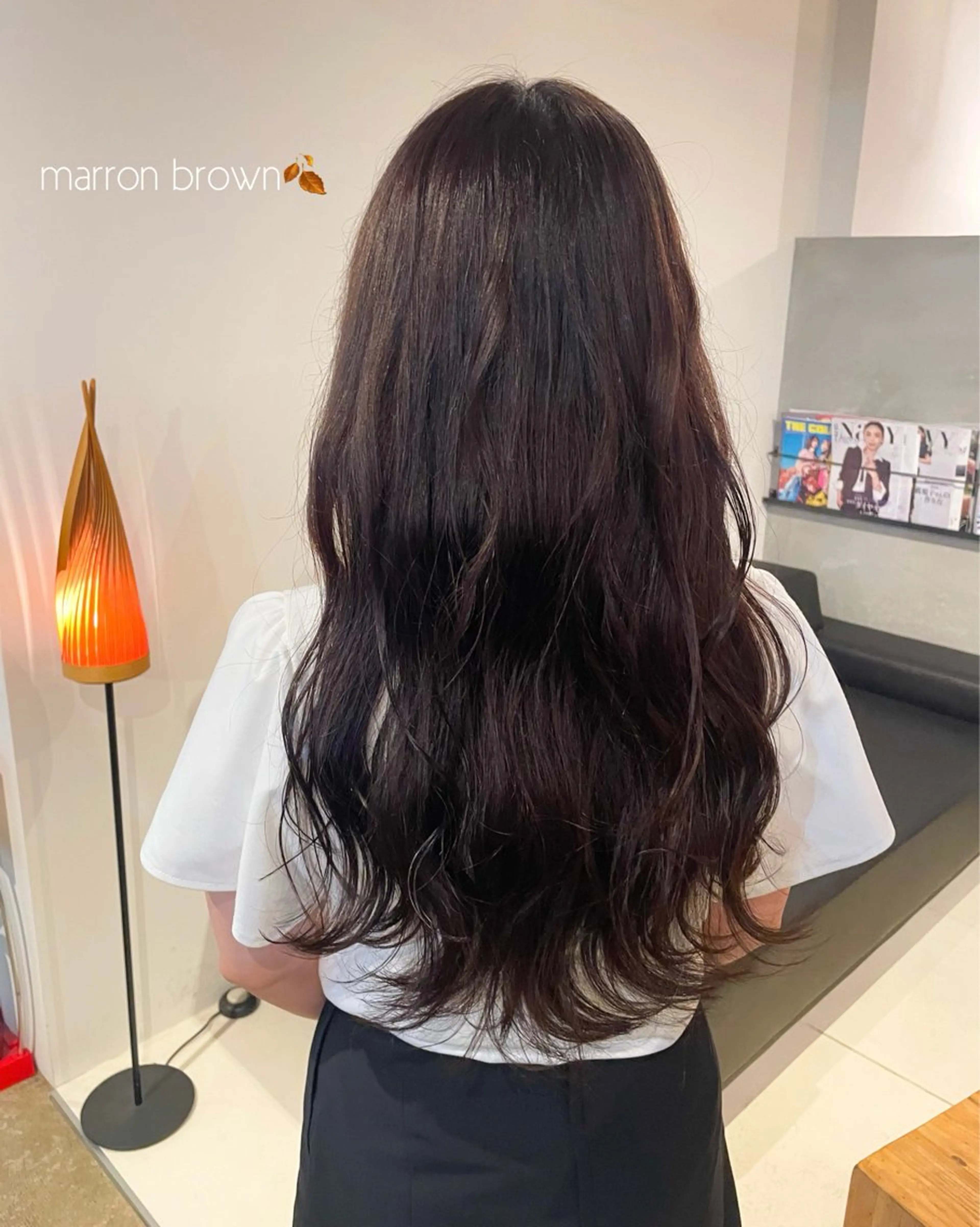 カラー she. momonoのマツエク・マツパデザイン