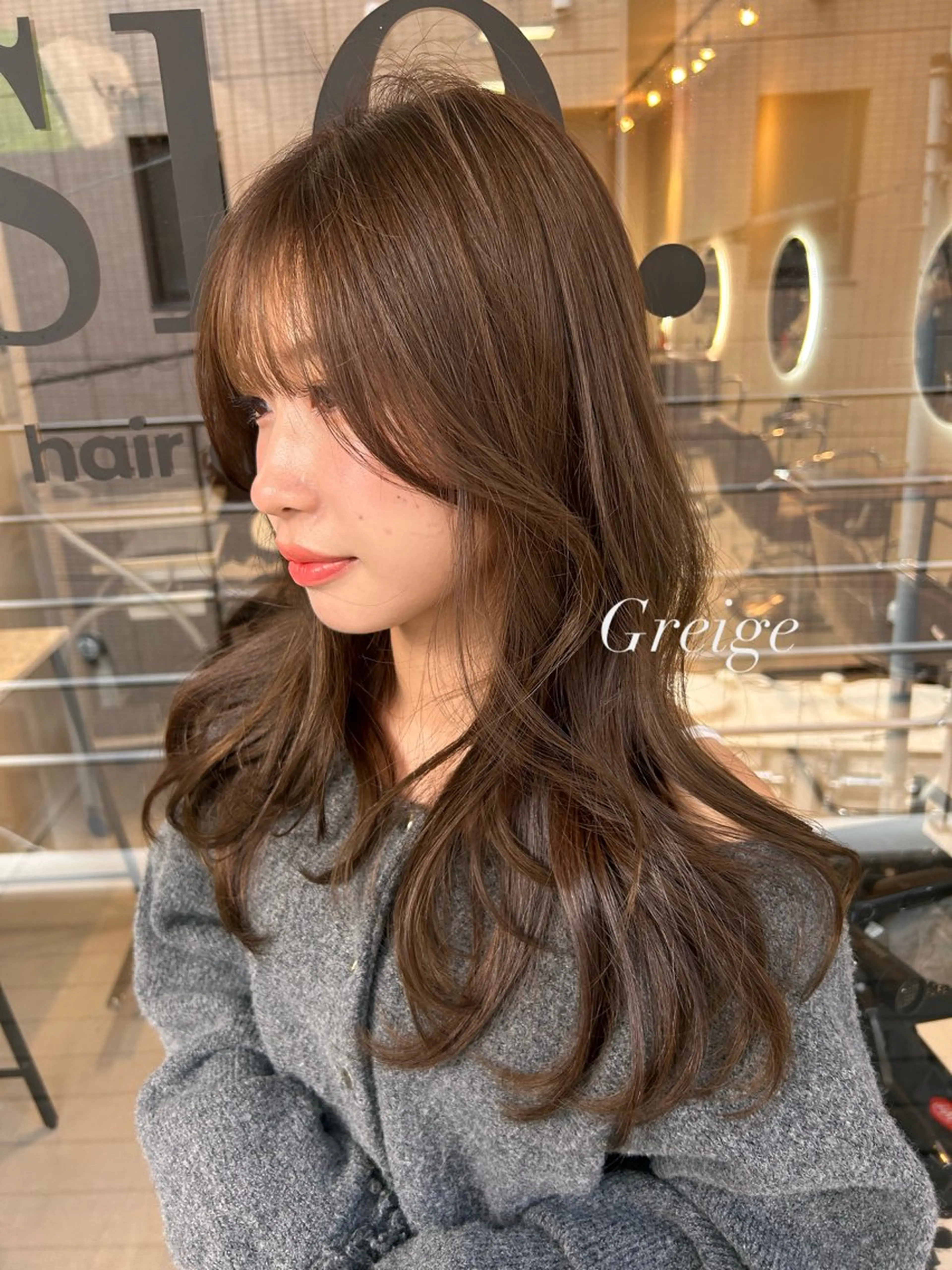 セミロング 🦋髪質改善🦋 眞井琴美のヘアスタイル