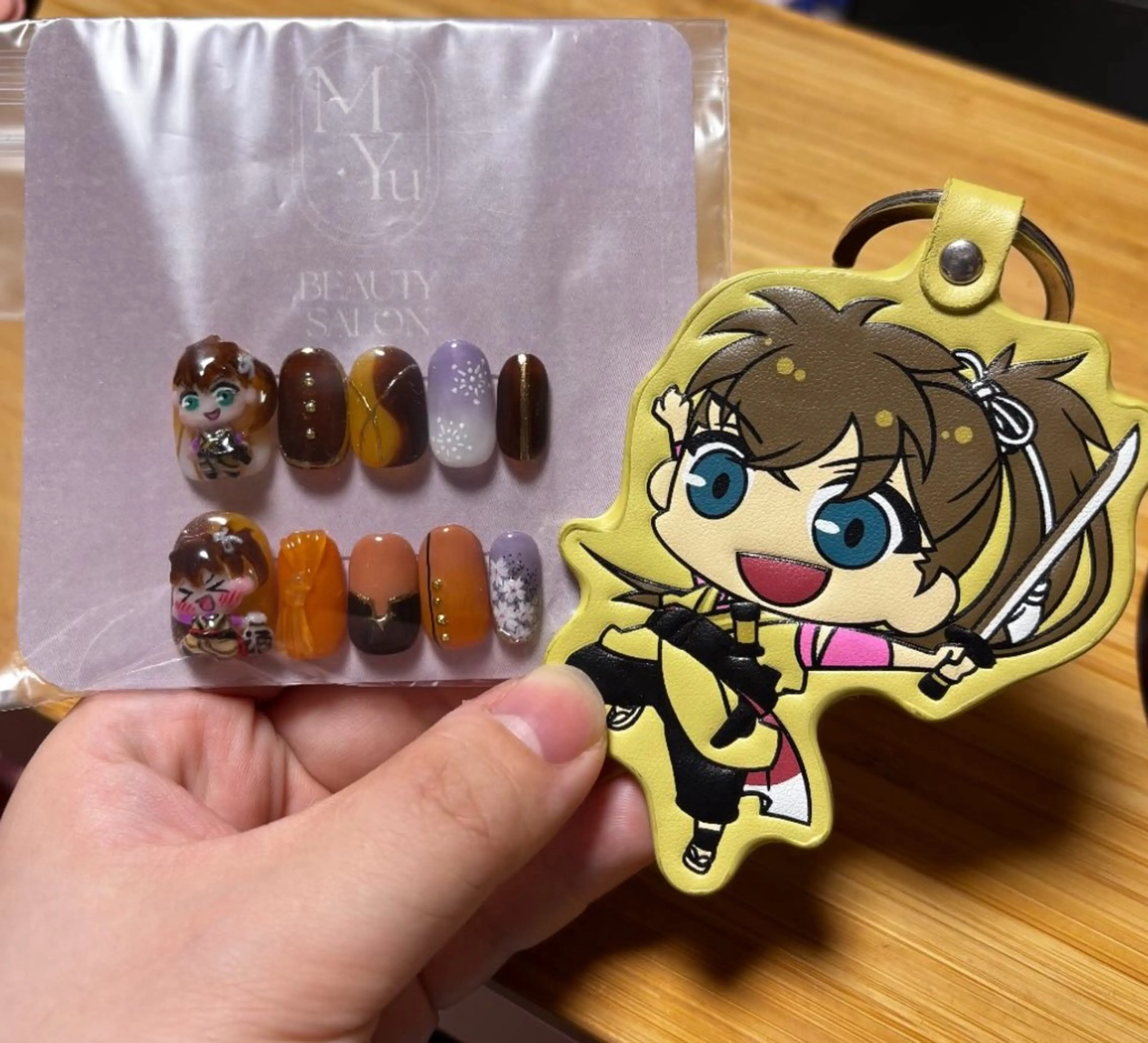 ネイル ネイルチップ MYu Beauty Salon YURIのネイルデザイン