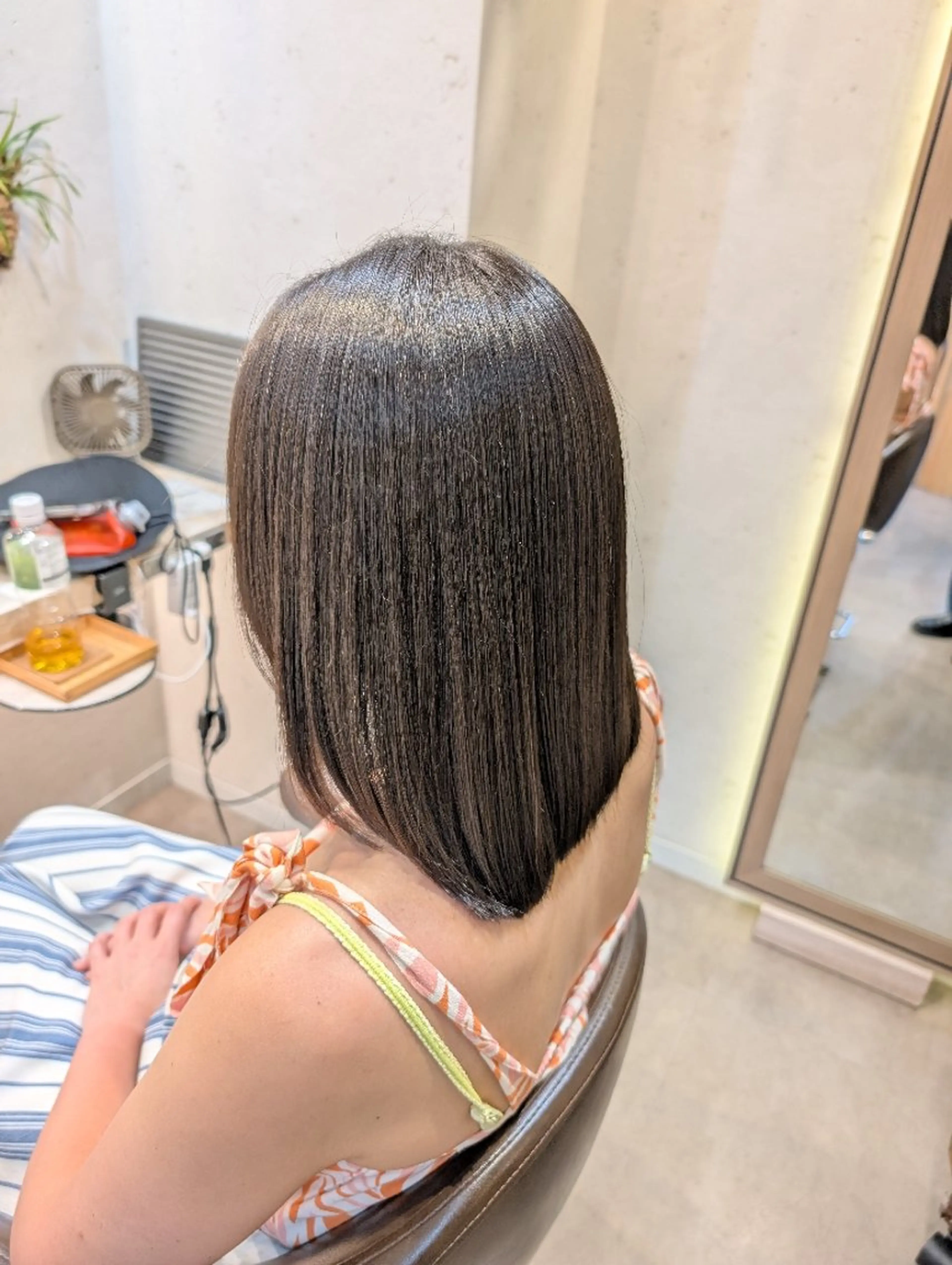 ミディアム トリートメント 縮毛矯正 トリートメント ヘッドスパ ヘアセット koto💭 コトのヘアスタイル