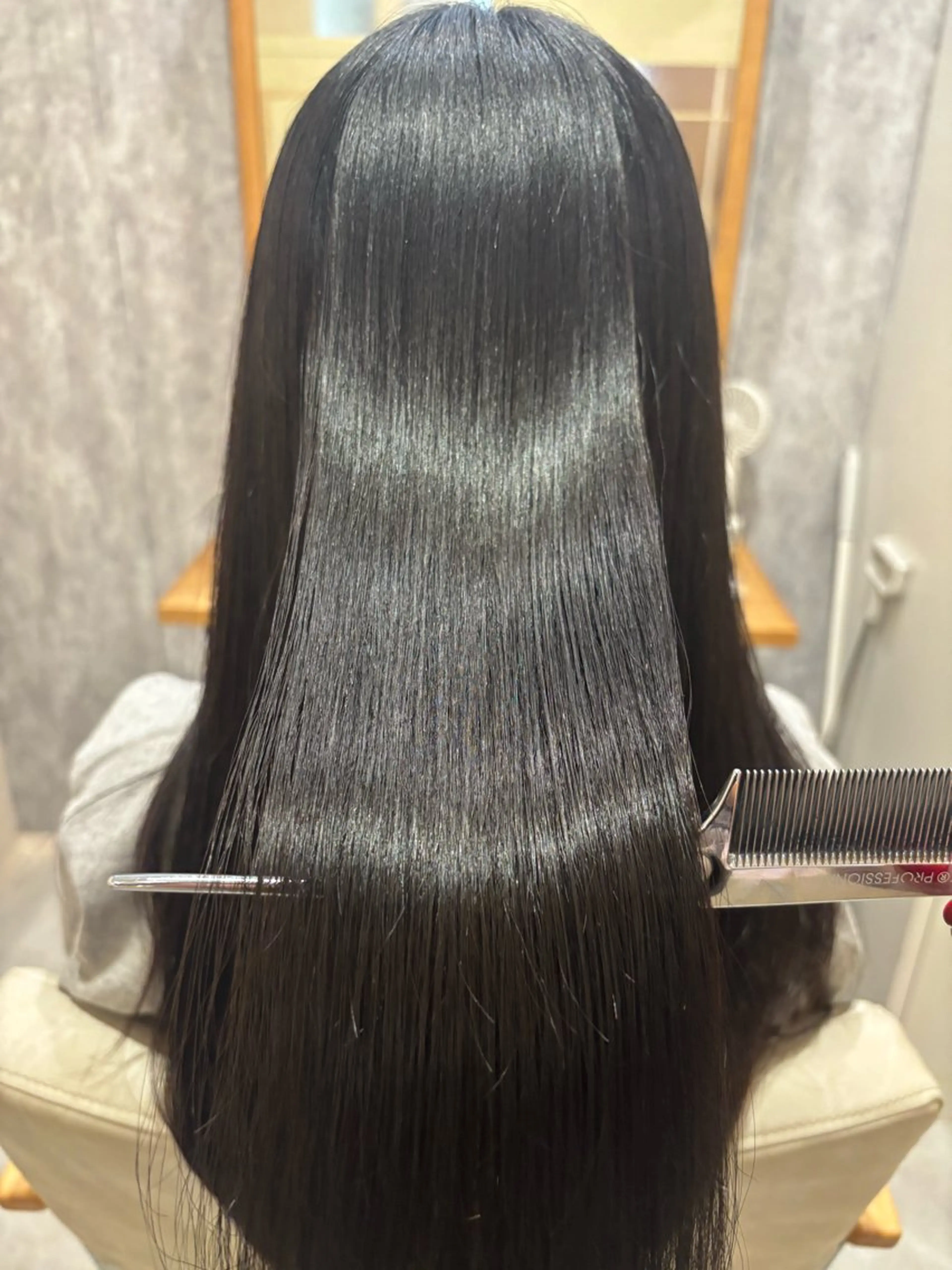 ロング KAEDE💖 縮毛矯正/艶カラーのヘアスタイル