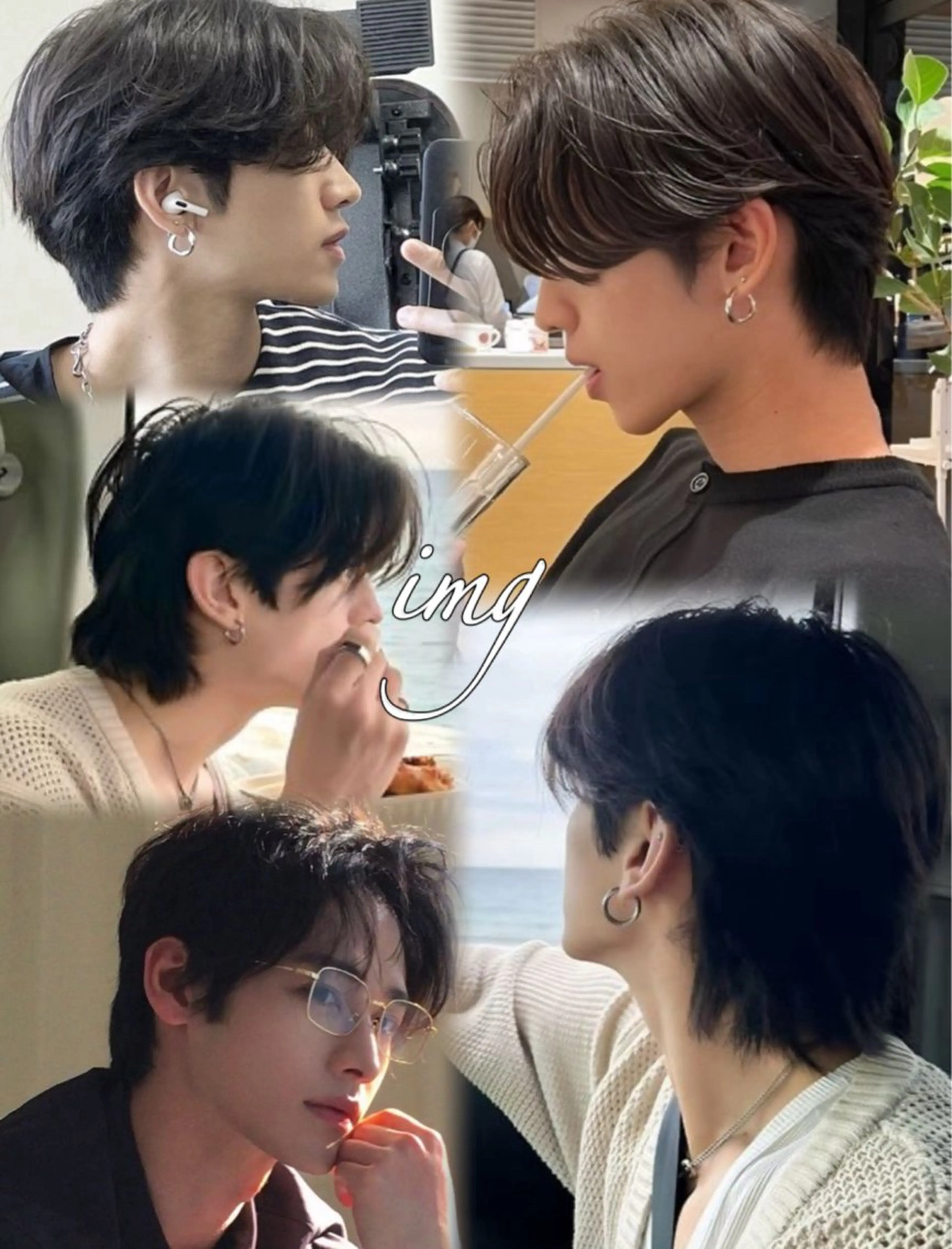 メンズ韓国パーマ✂︎カットトリートメントの写真