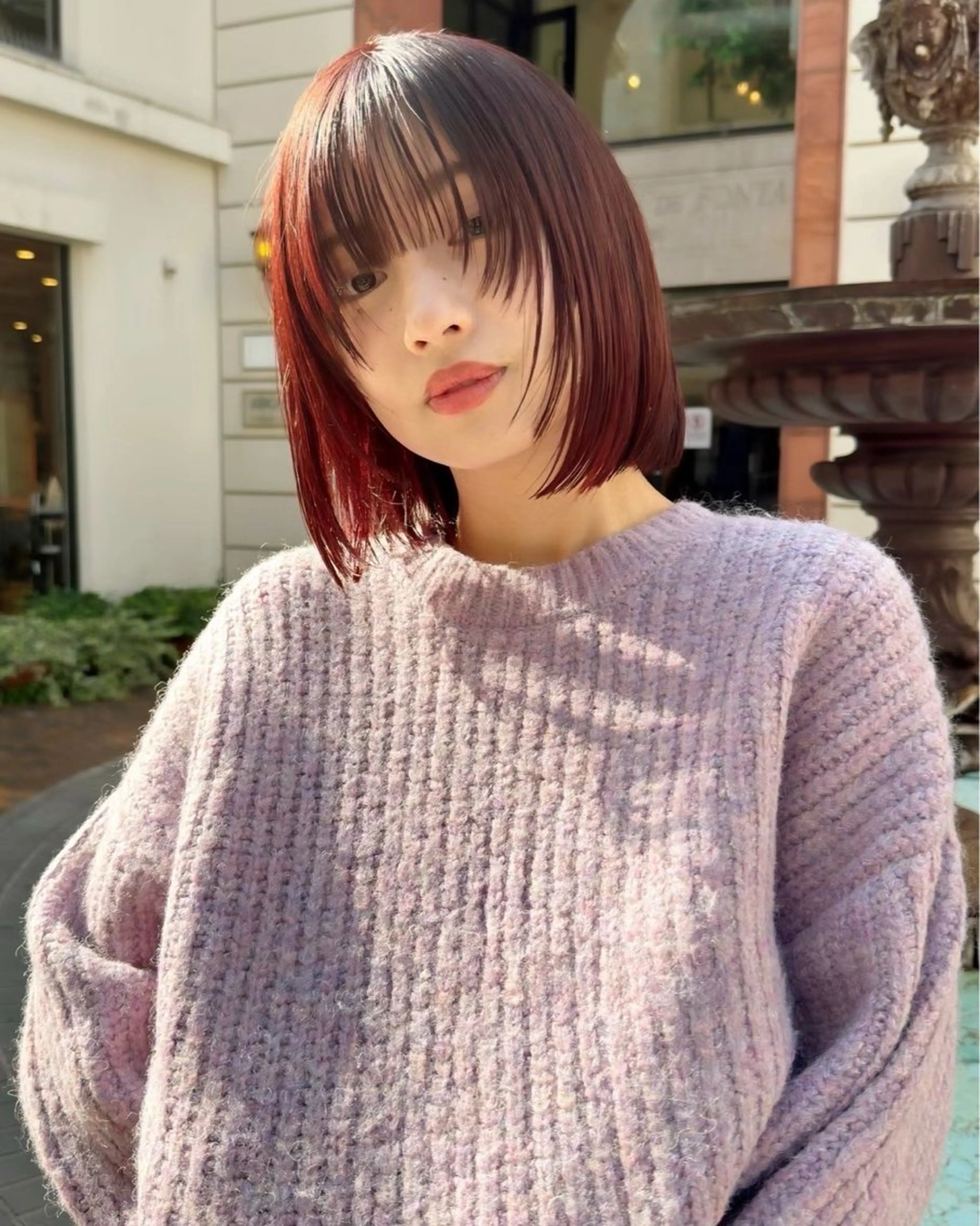 【ブリーチ無し🙅‍♀️】　　　　　　　　　　　　　　　　　　💫ダブルカラー＋3step treatment💫の写真