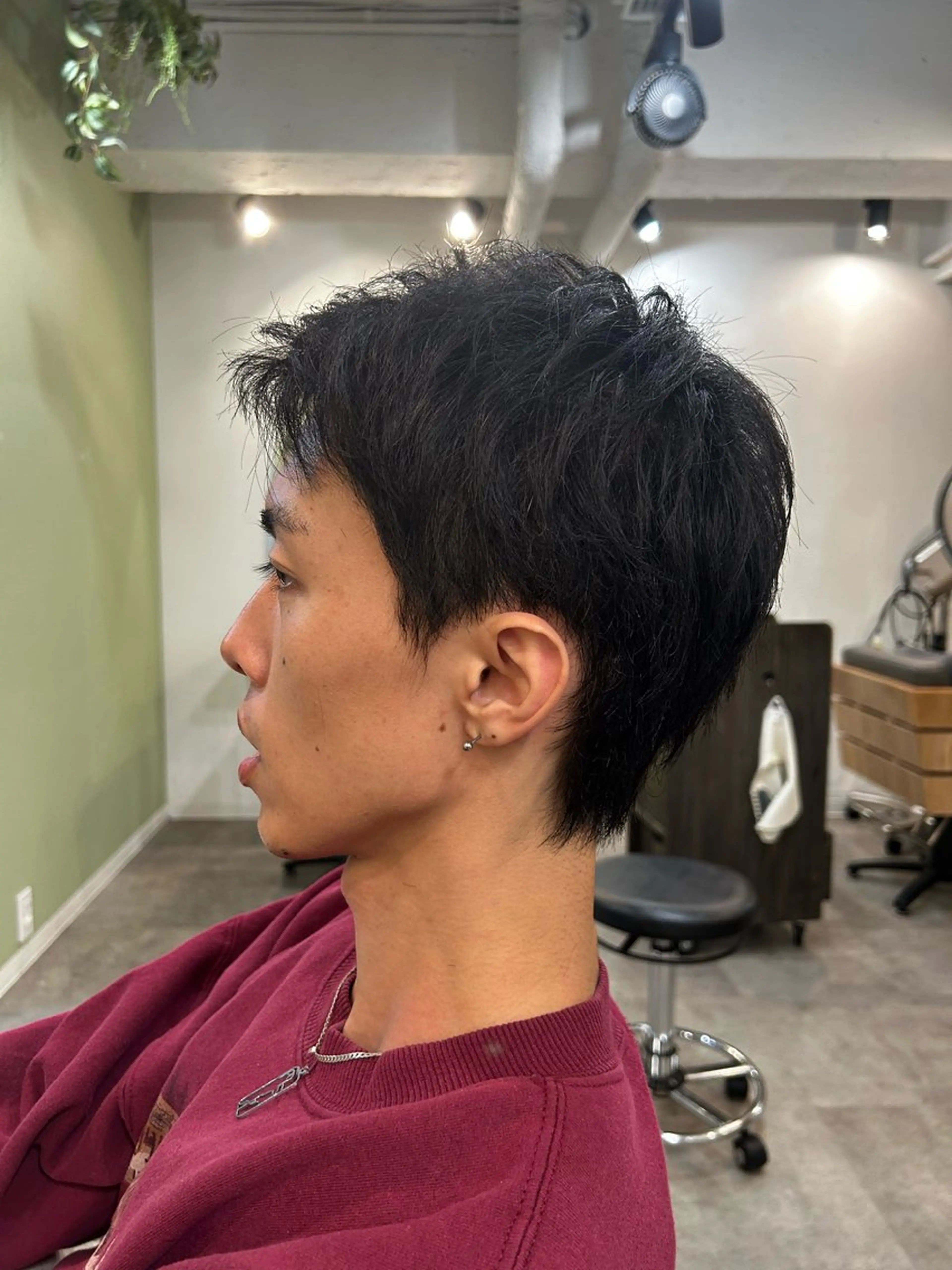 メンズ スパイキーショート イトウ シオンのヘアスタイル