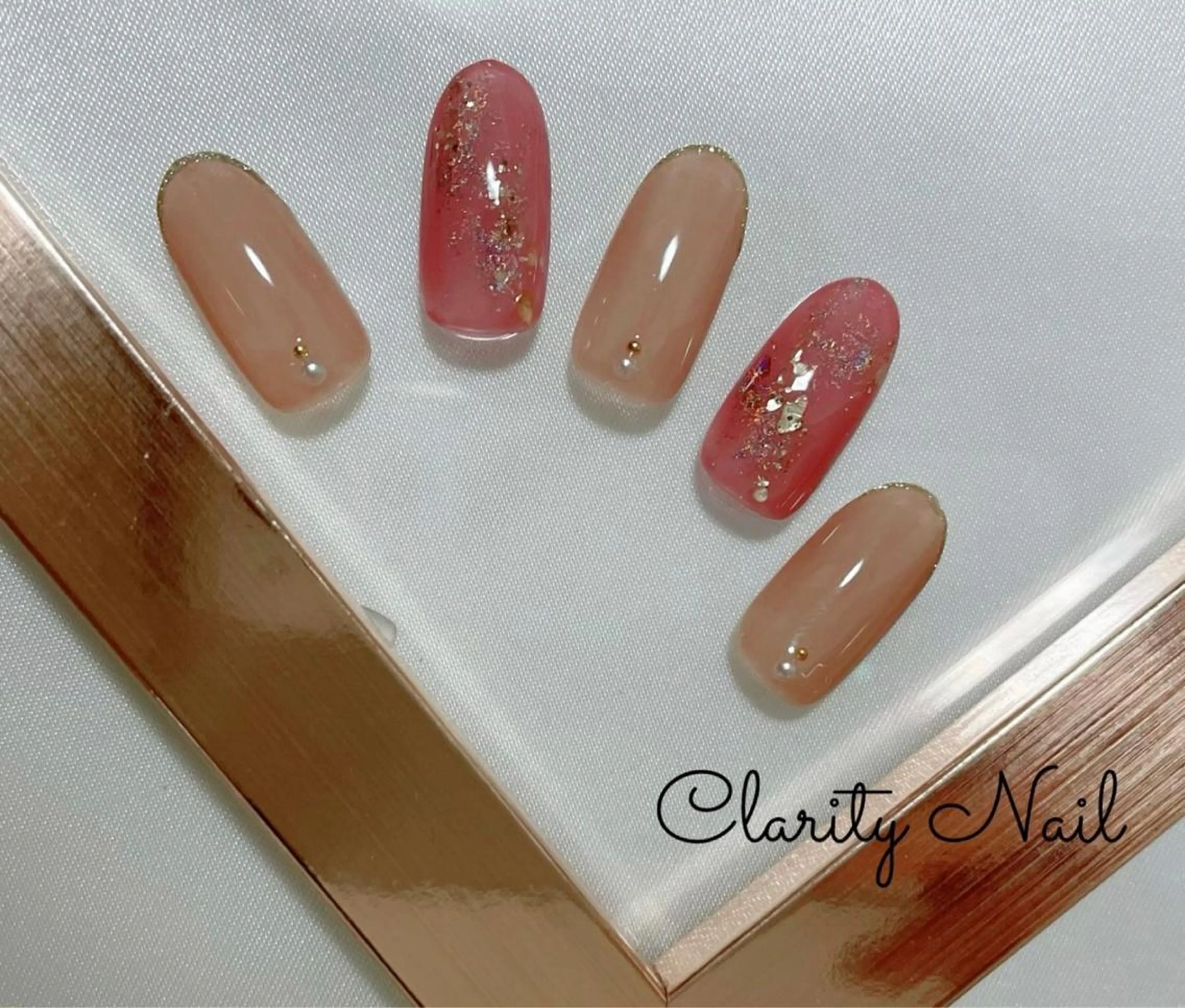 ネイル ハンドネイル Clarity Nailのネイルデザイン